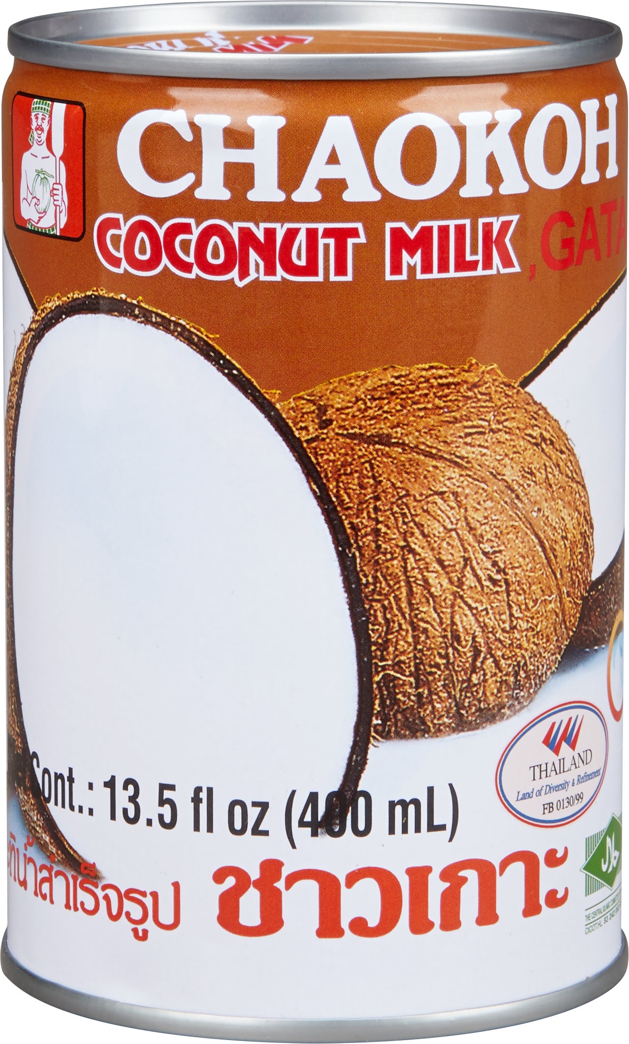 CHAOKOH COCONUT MILK 12 COUNT 13.5 OUNCES - Image 1