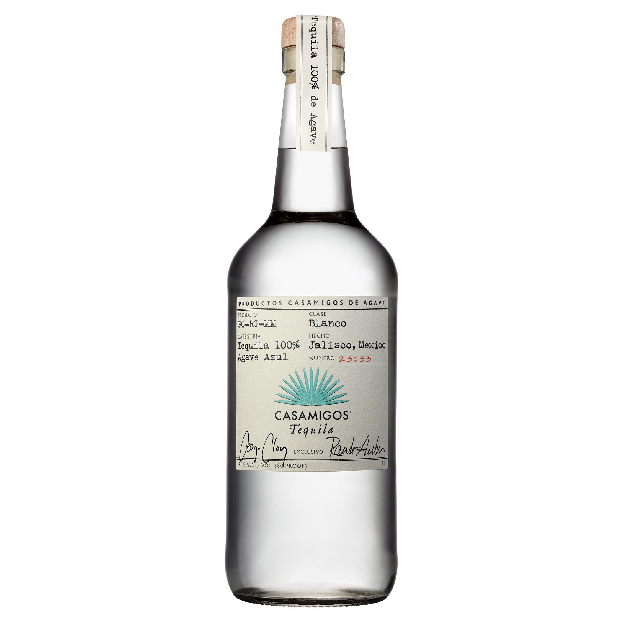CASAMIGOS BLANCO TEQUILA MEXICO 1.0L
