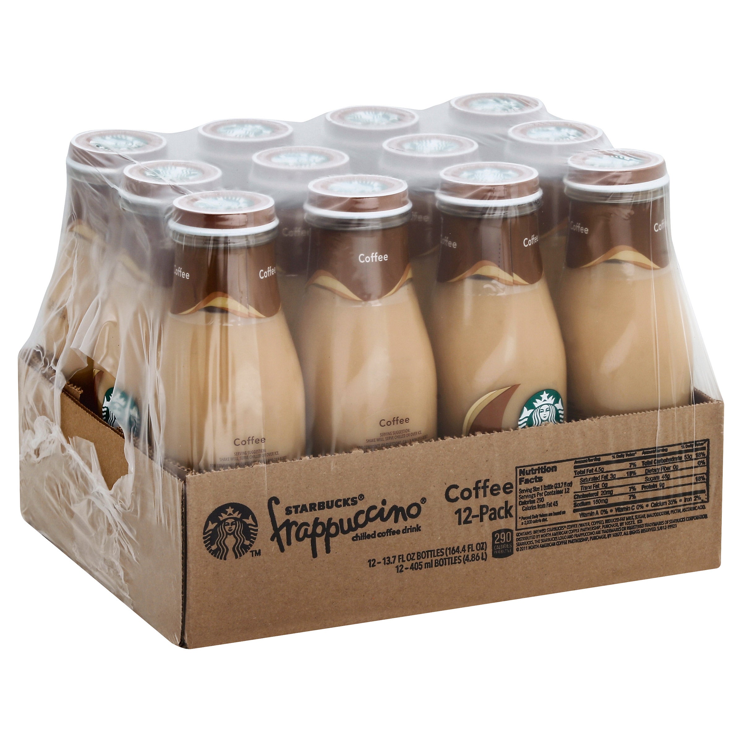 STARBUCKS COFFEE FRAPPUCCINO 12 PACK 13.7 OUNCES