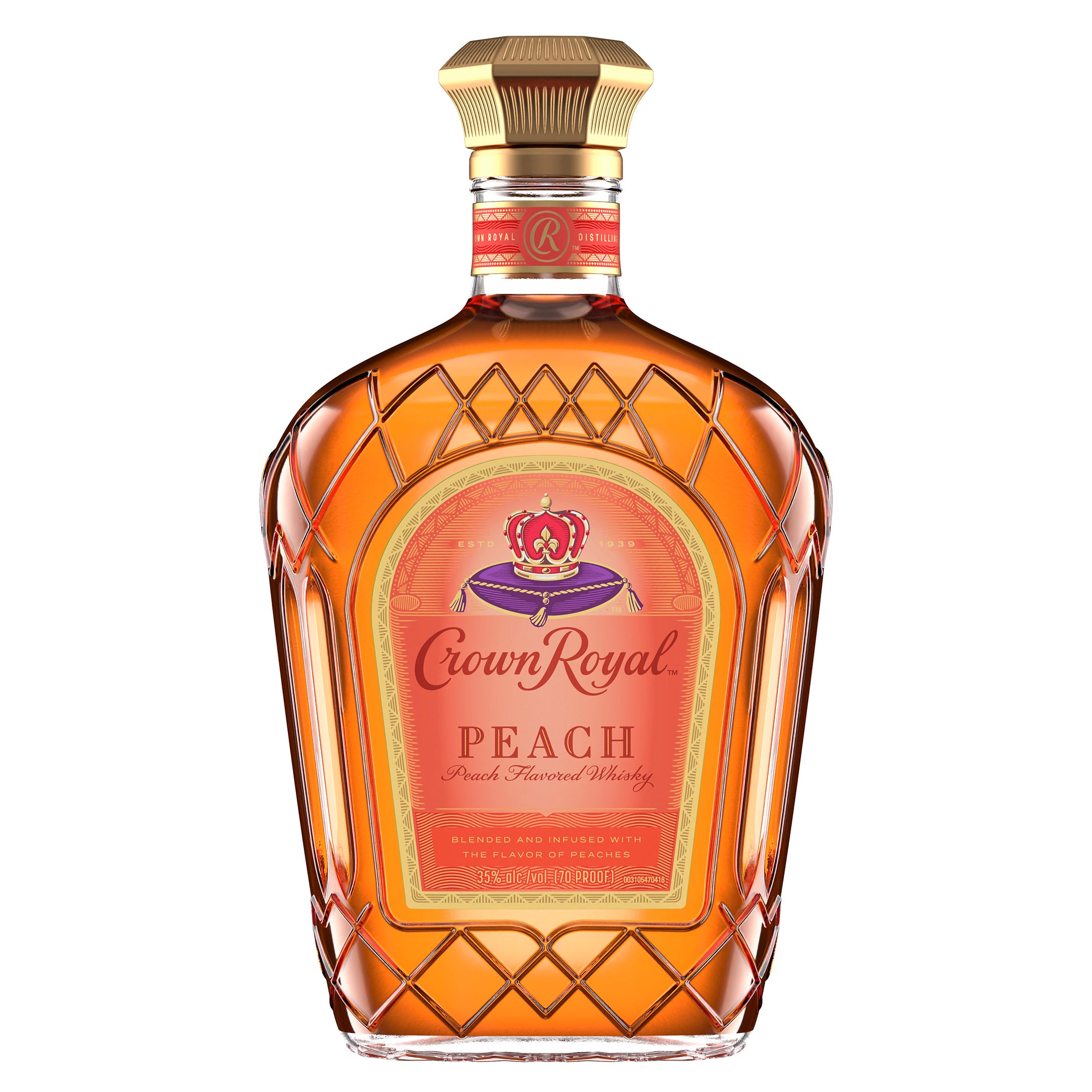 CROWN ROYAL PEACH CANADIAN WHISKY CANADA 1.75L - Image 1