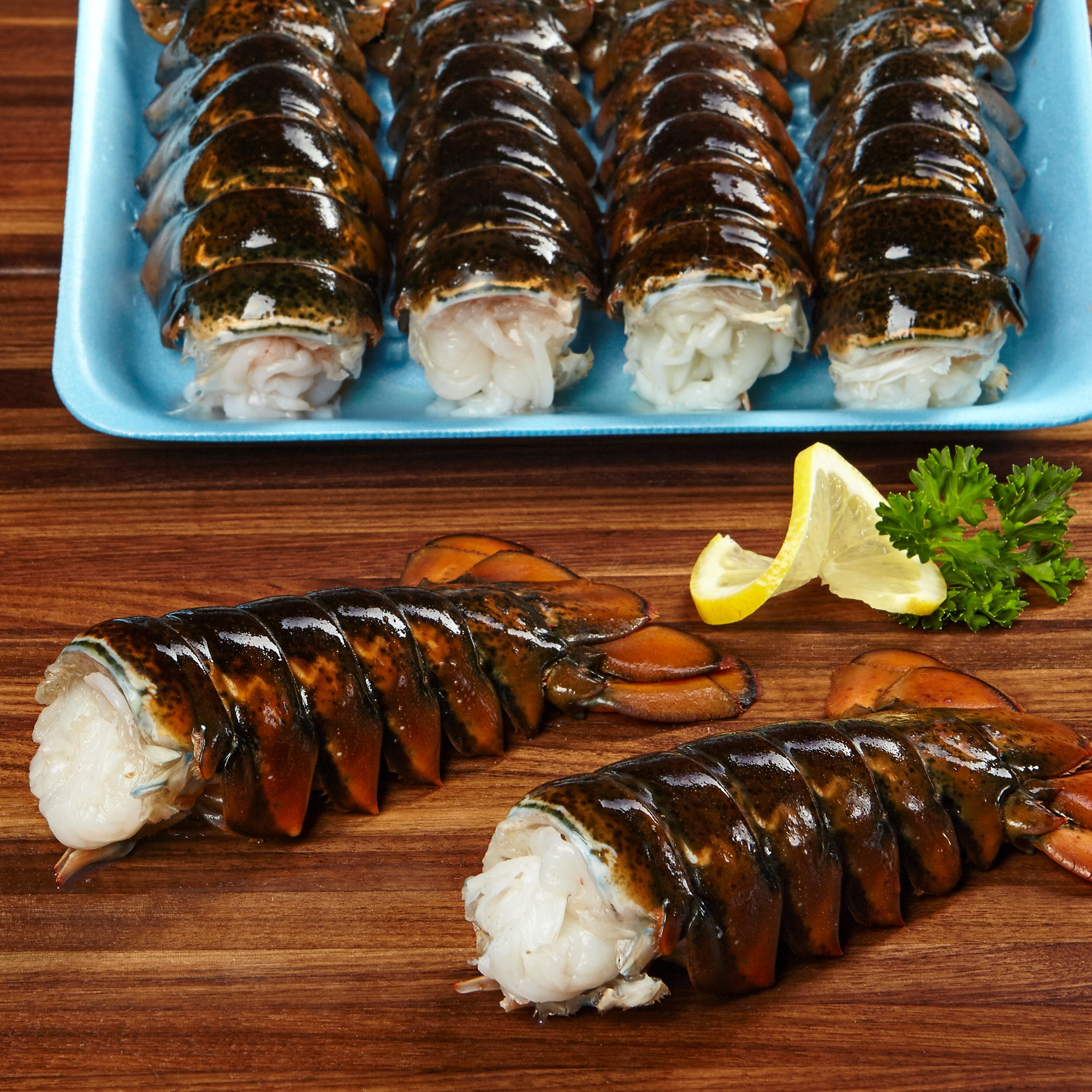 WILD COLD WATER LOBSTER TAIL PER LB. - Image 1