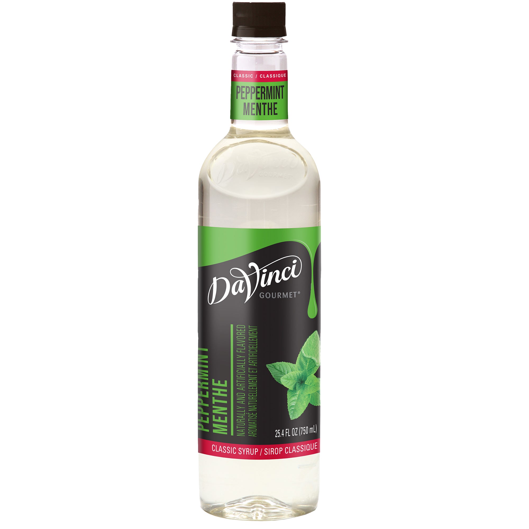 DAVINCI GOURMET PEPPERMINT SYRUP 750 ML