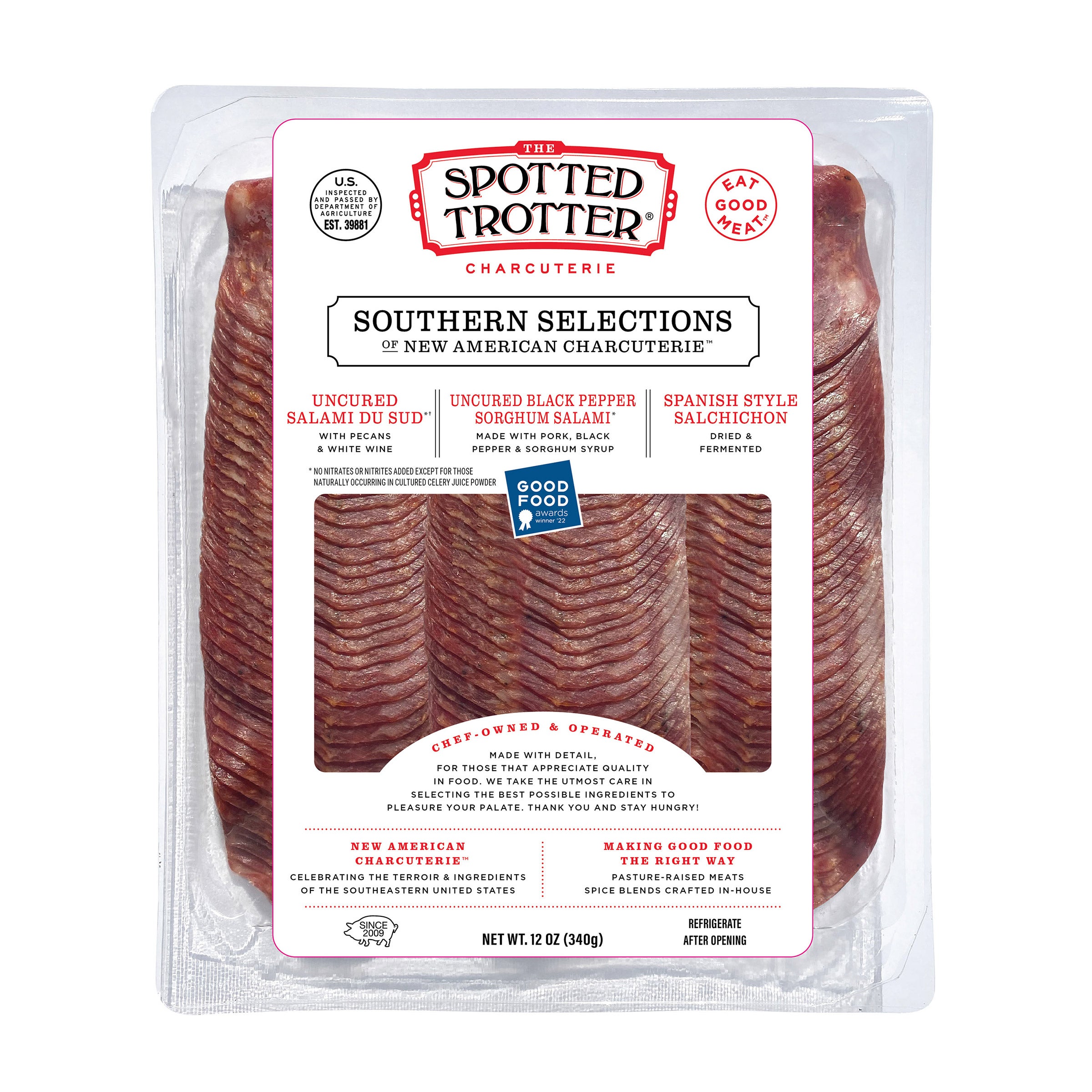 THE SPOTTED TROTTER SOUTHERN CHARCUTERIE 12 OZ