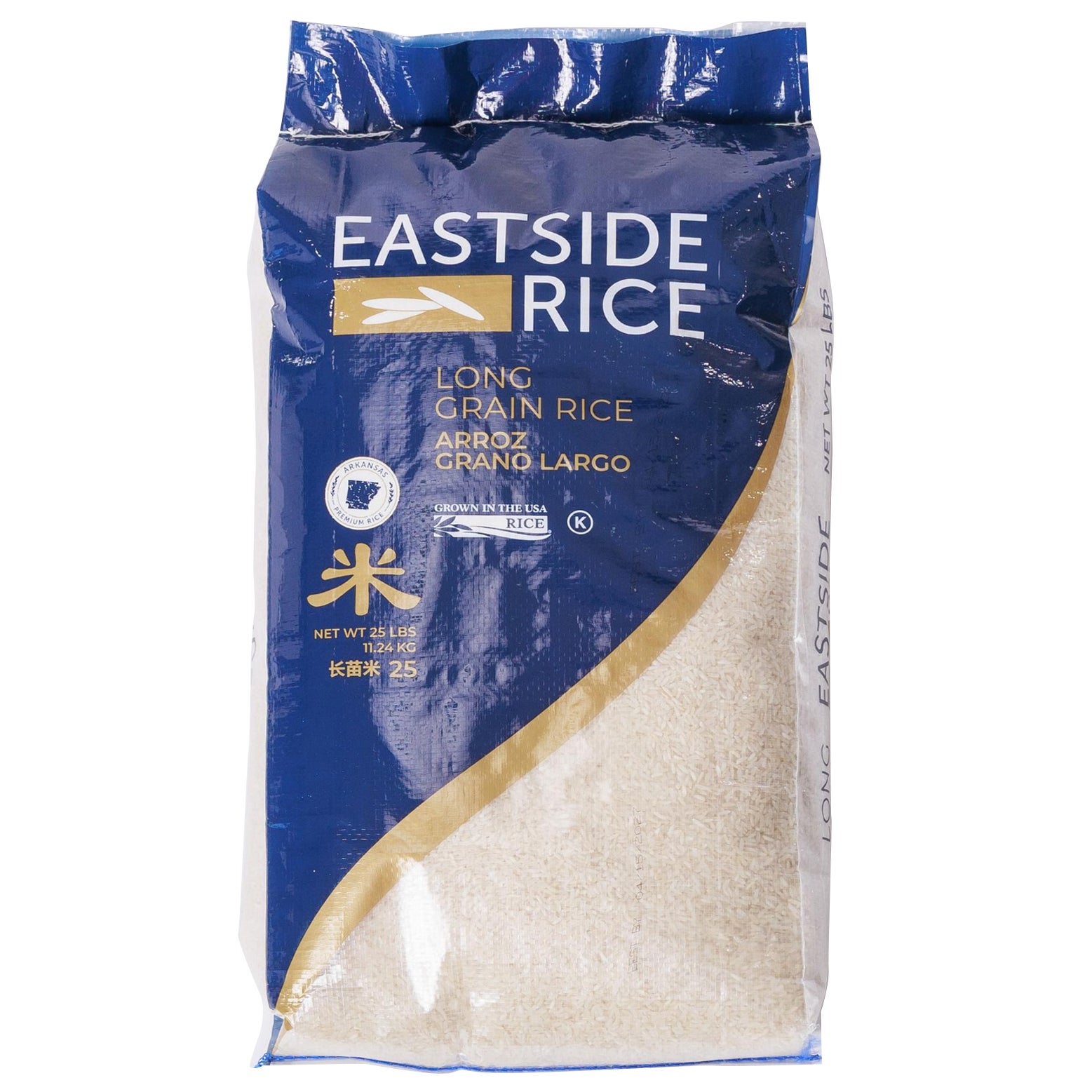 EASTSIDE RICE LLC LONG GRAIN RICE 25 LBS - Image 1