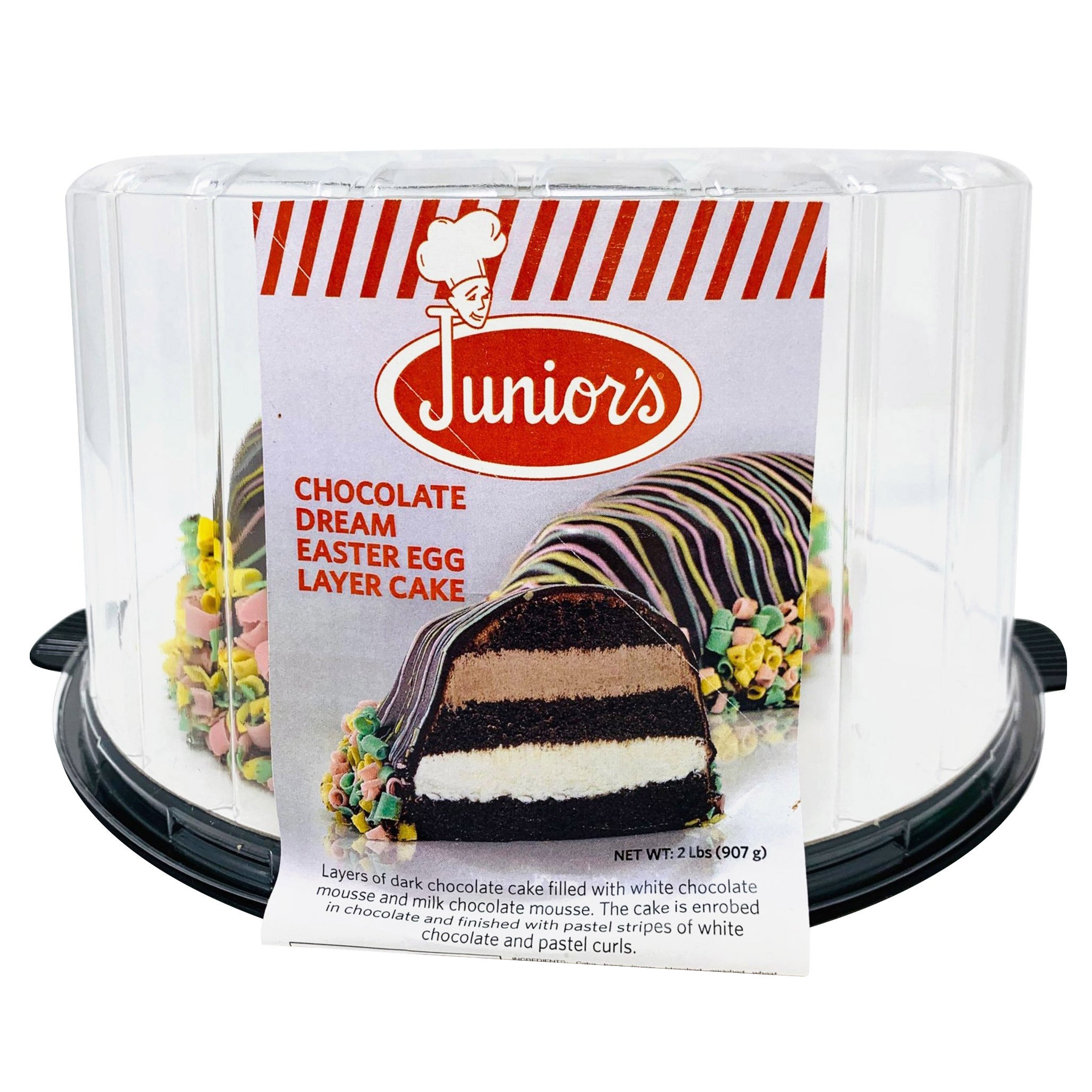 JUNIOR'S CHOCOLATE EASTER CAKE 32 OUNCES - Image 1