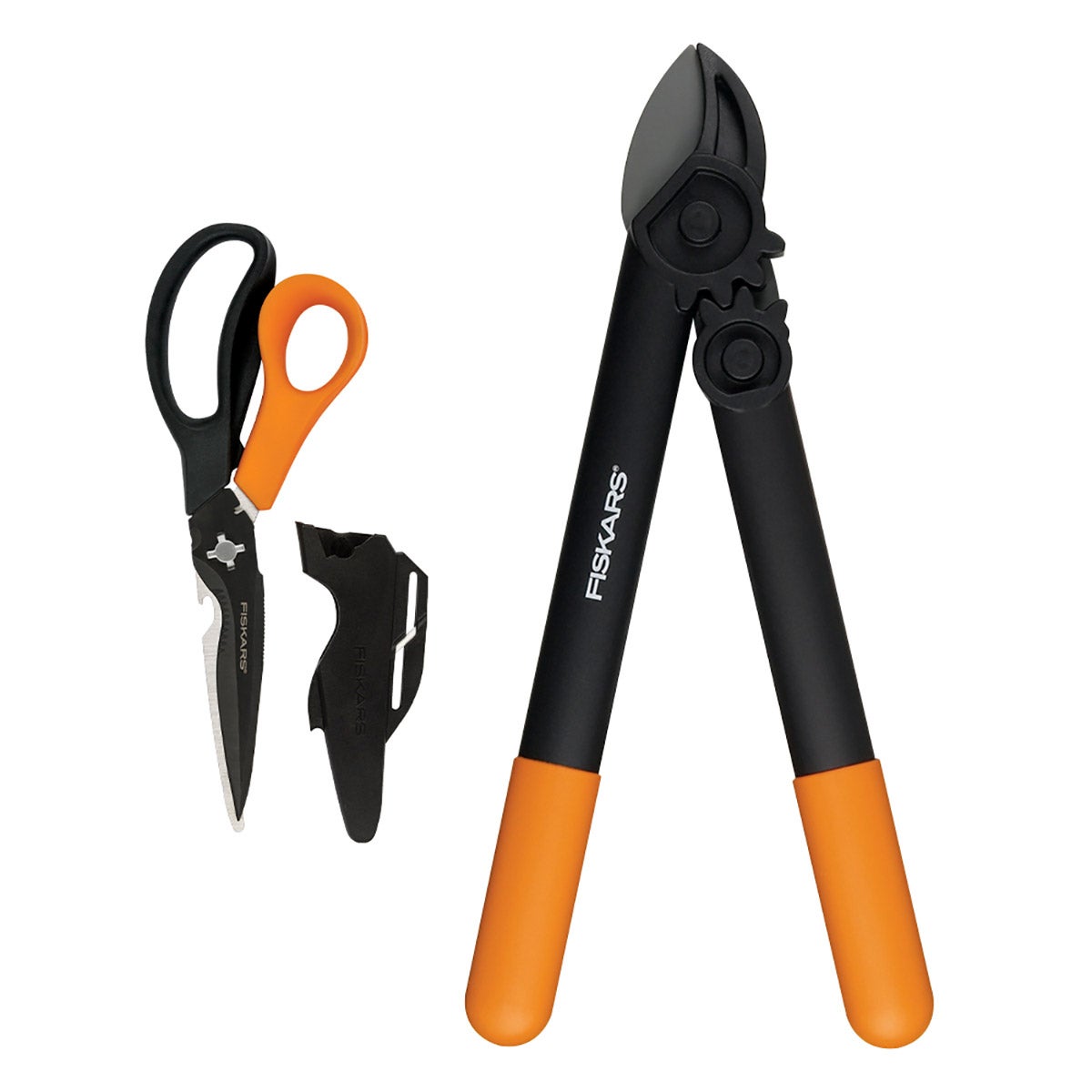 FISKARS LOPPER AND GARDEN SHEAR SET - Image 1