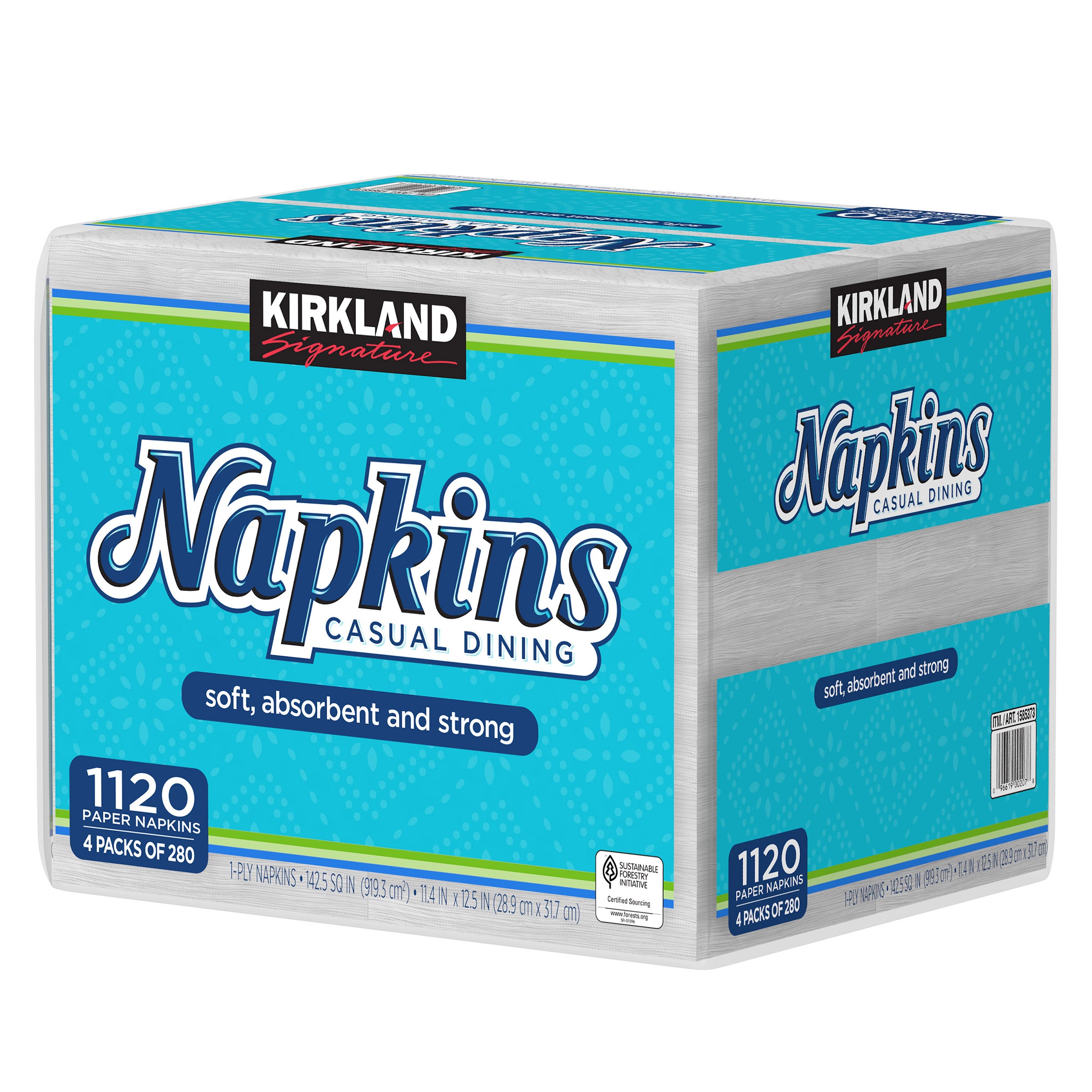 KIRKLAND SIGNATURE CASUAL DINING NAPKIN 1120 CT - Image 1