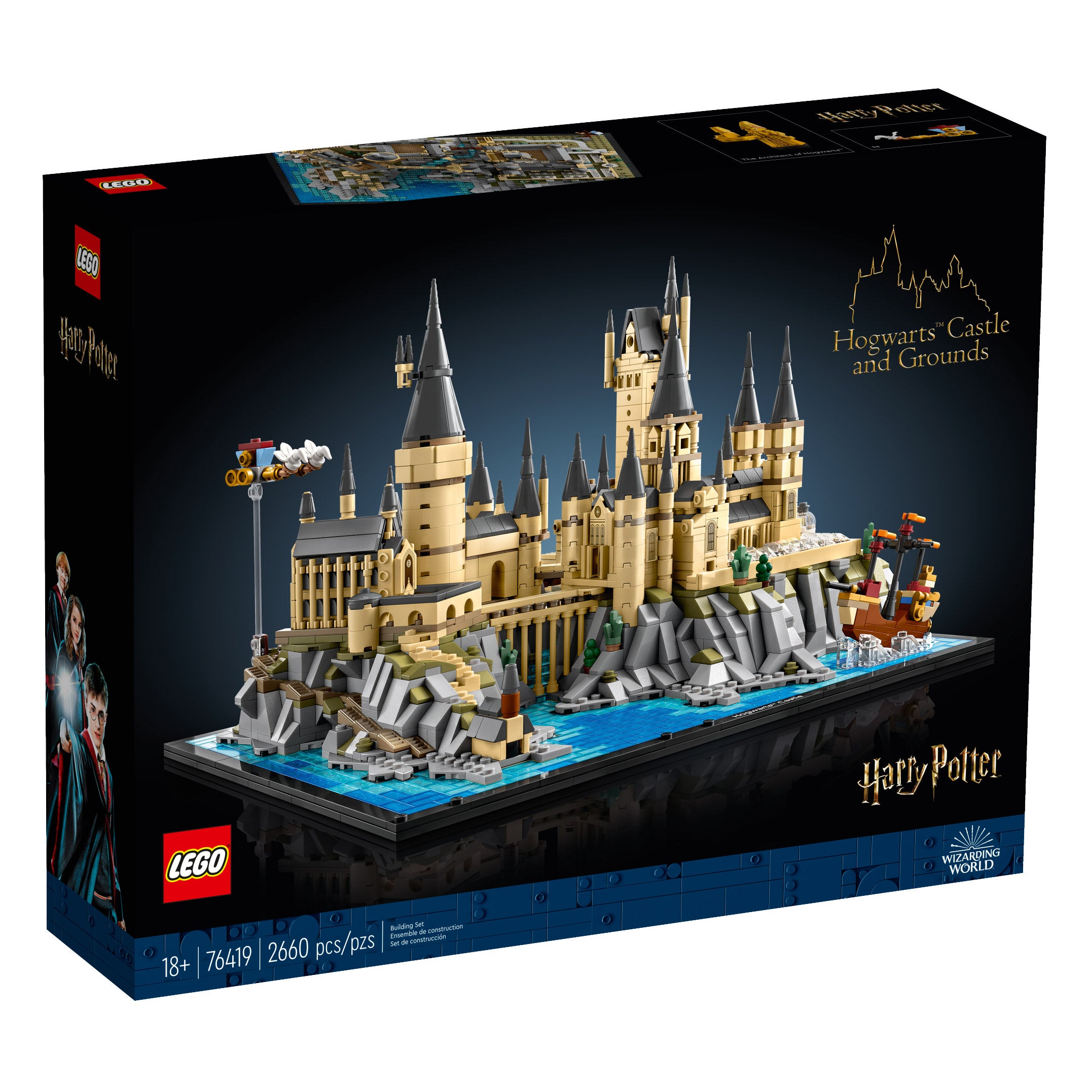 LEGO HOGWARTS CASTLE AND GROUNDS