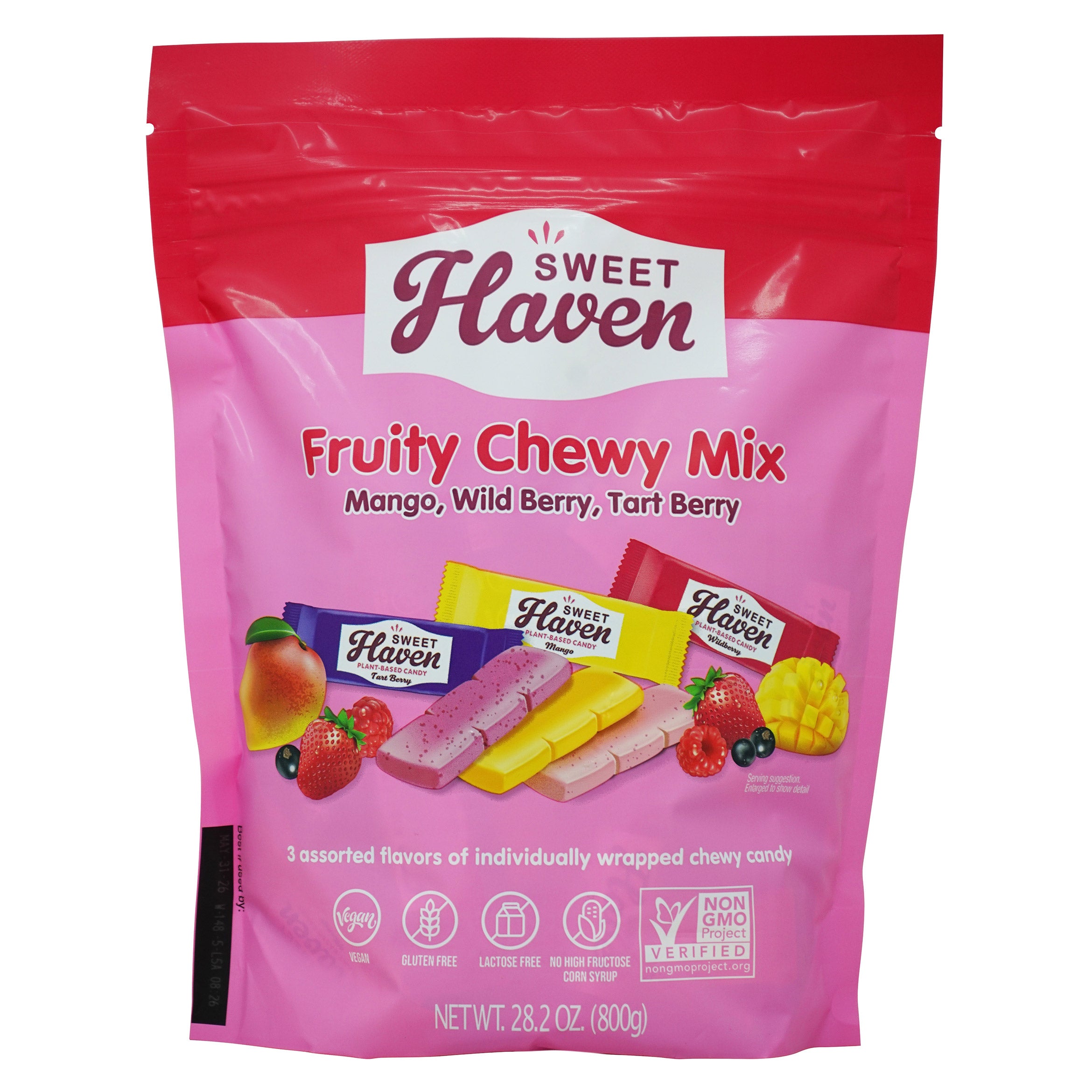 SWEET HAVEN FRUITY CHEWY MIX 28.2 OUNCES
