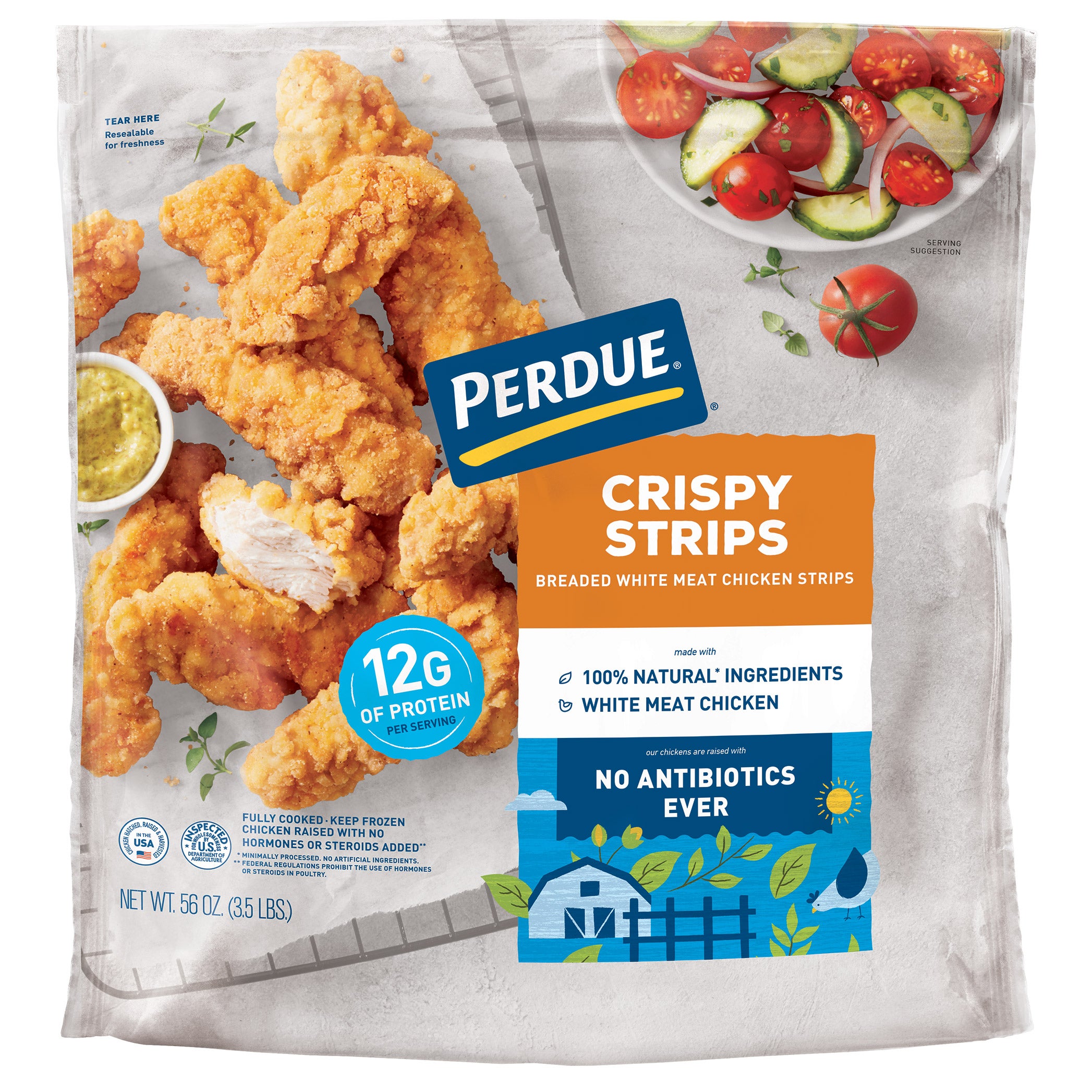 PERDUE CRISPY CHICKEN STRIPS 3.5 LBS - Image 1