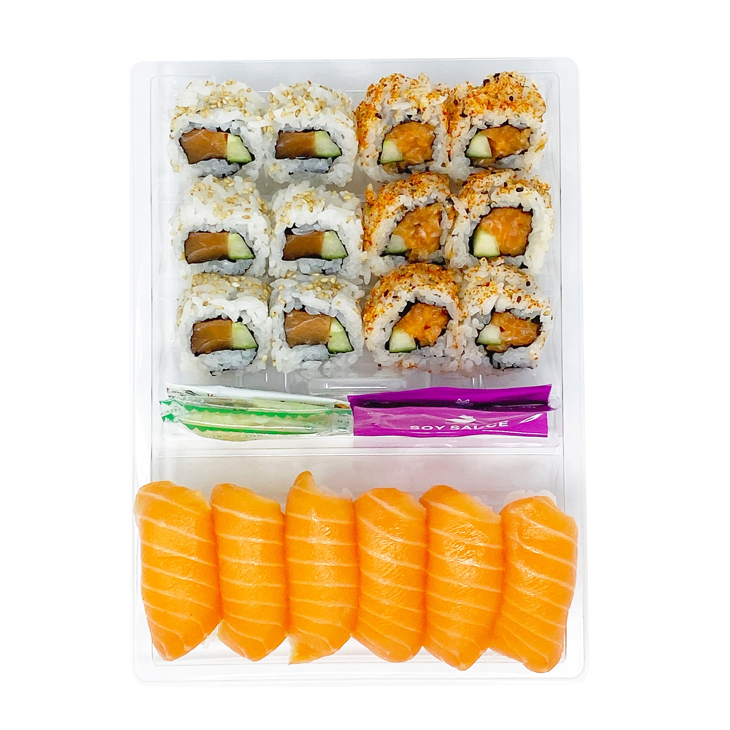 BENTO SALMON COMBO DELUXE 16 OUNCE PACKAGE
