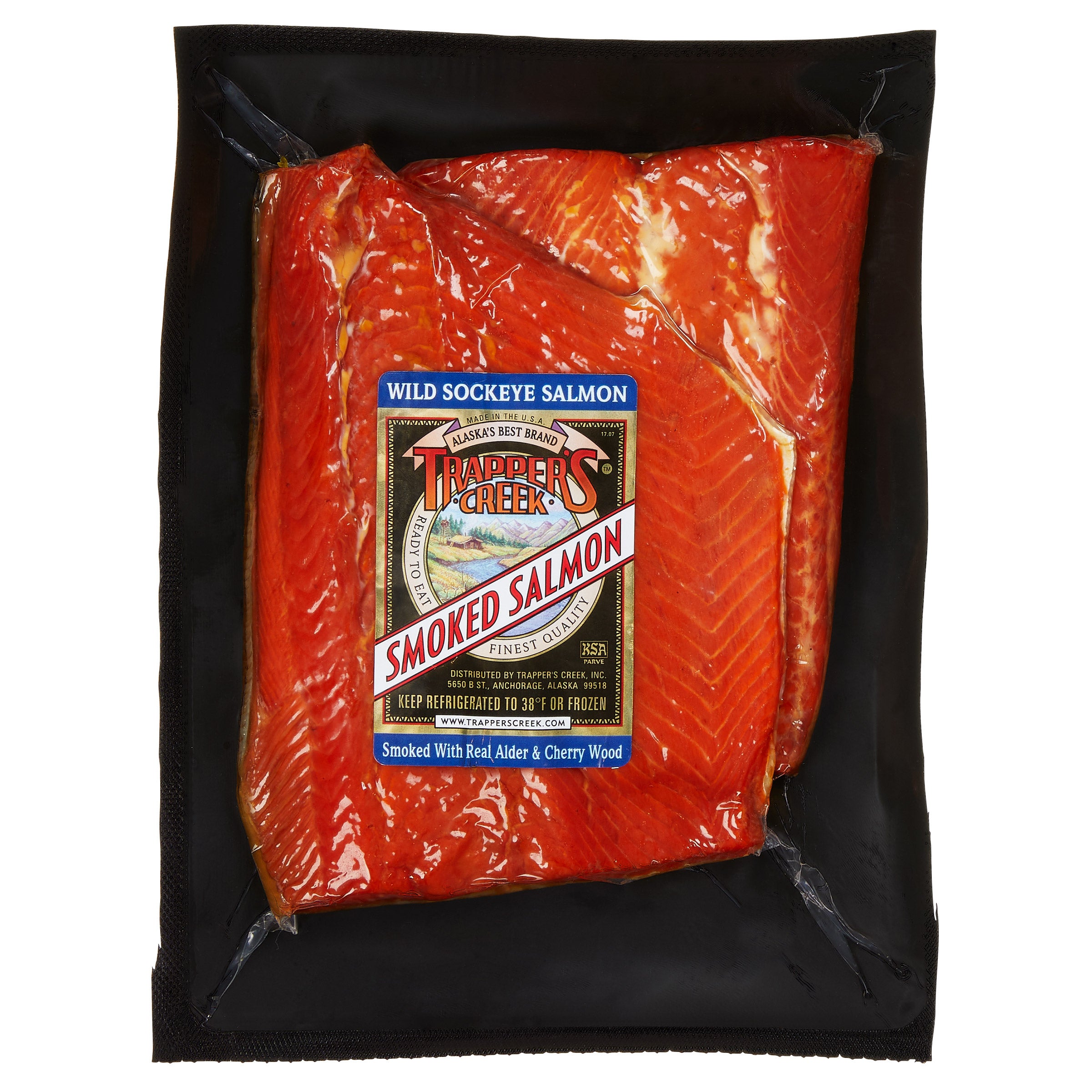 TRAPPERS CREEK SMOKED SOCKEYE SALMON PRICE PER POUND