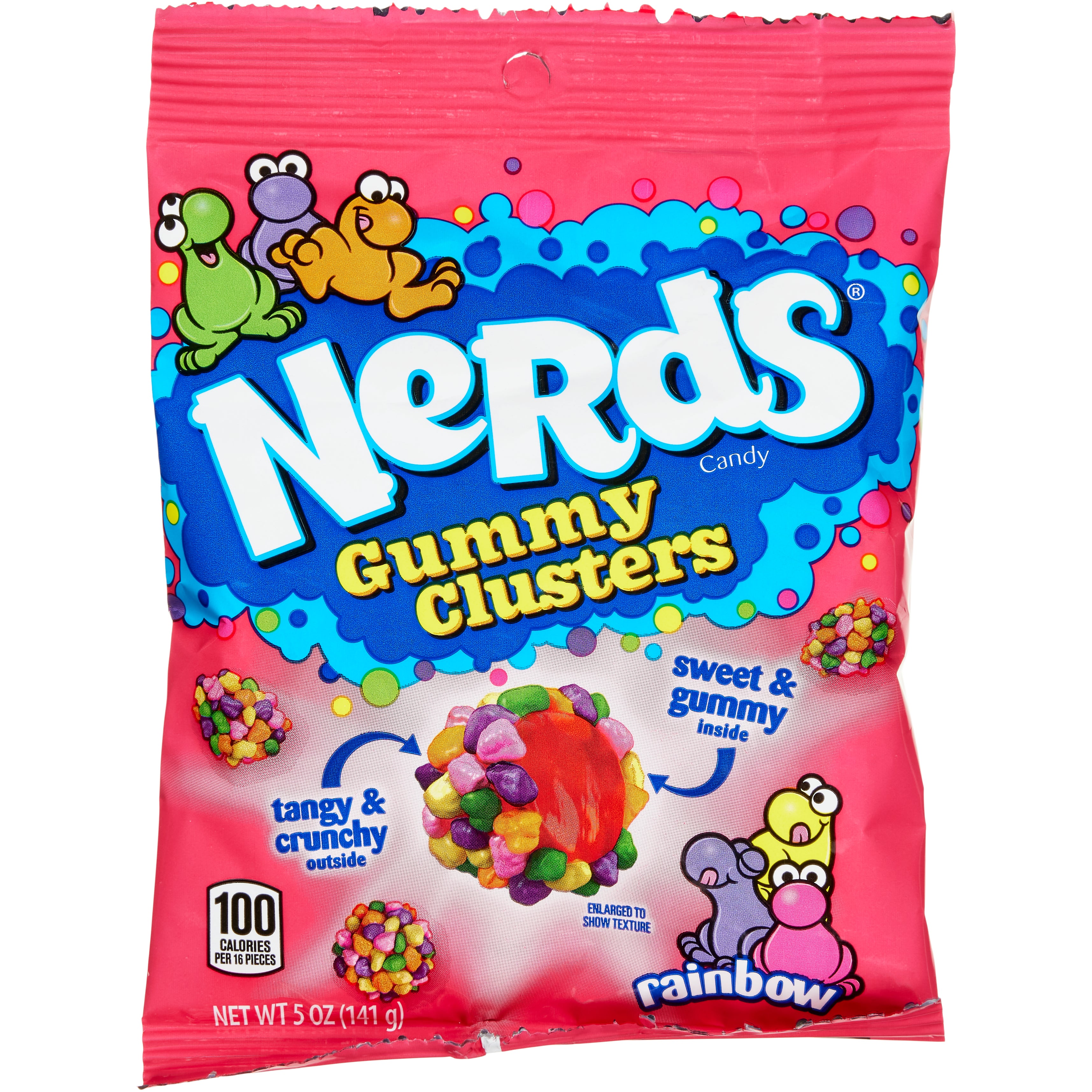NERDS GUMMY CLUSTER RAINBOW 12/5 OZ - Image 1