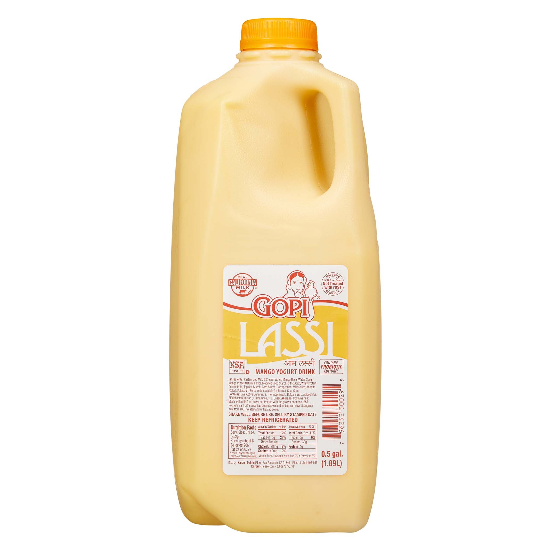 GOPI MANGO LASSI DRINK 64 OUNCES