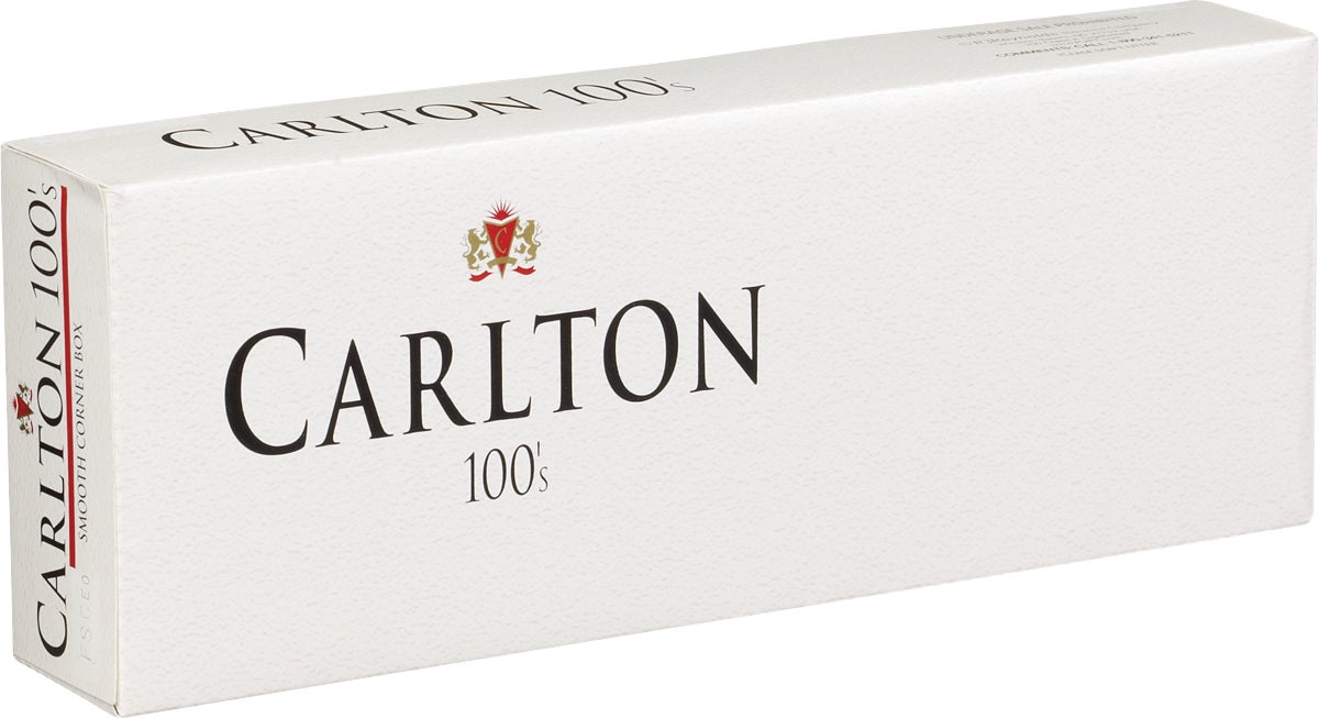 CARLTON 100'S BOX