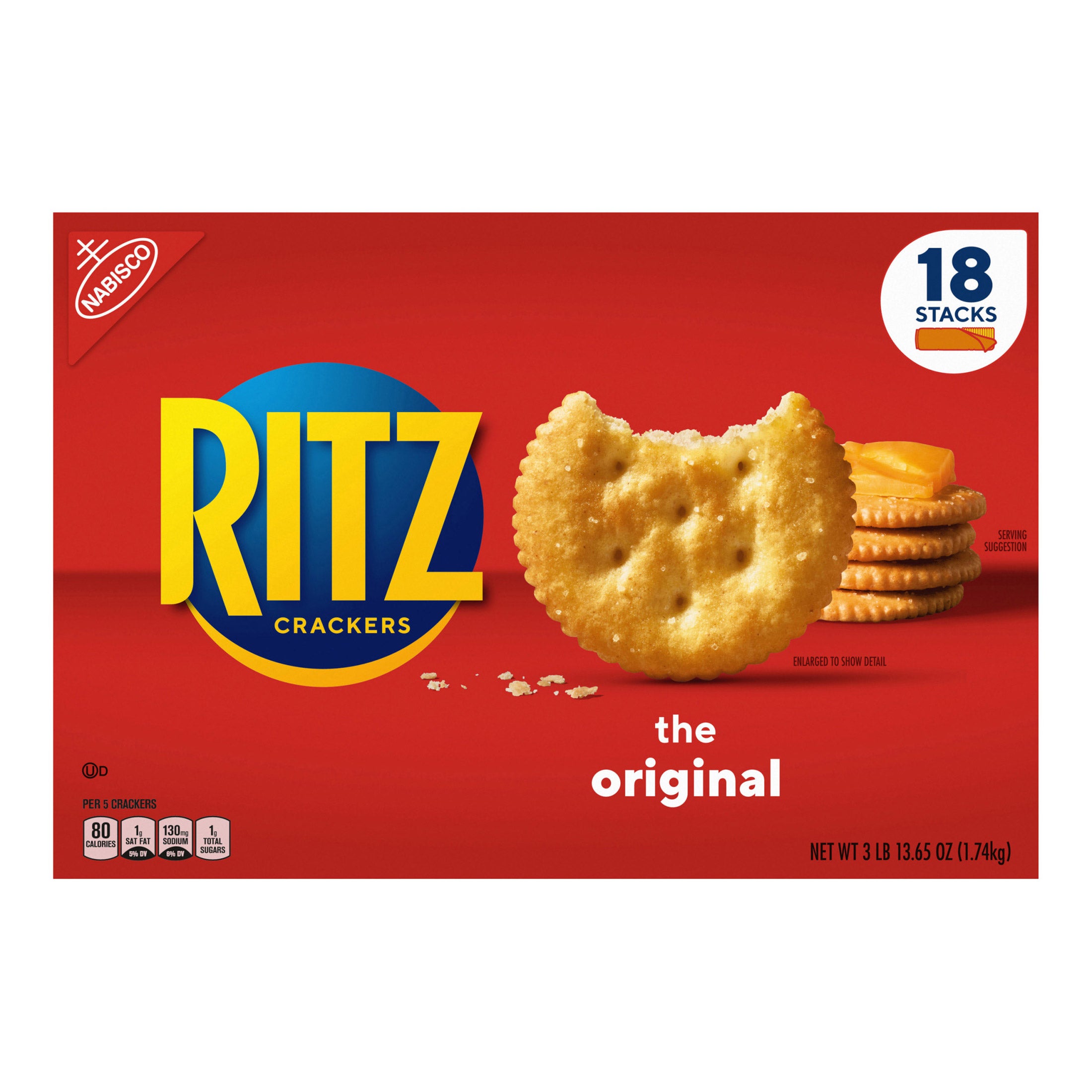 Nabisco Ritz Crackers 61.6 Ounces - Image 1