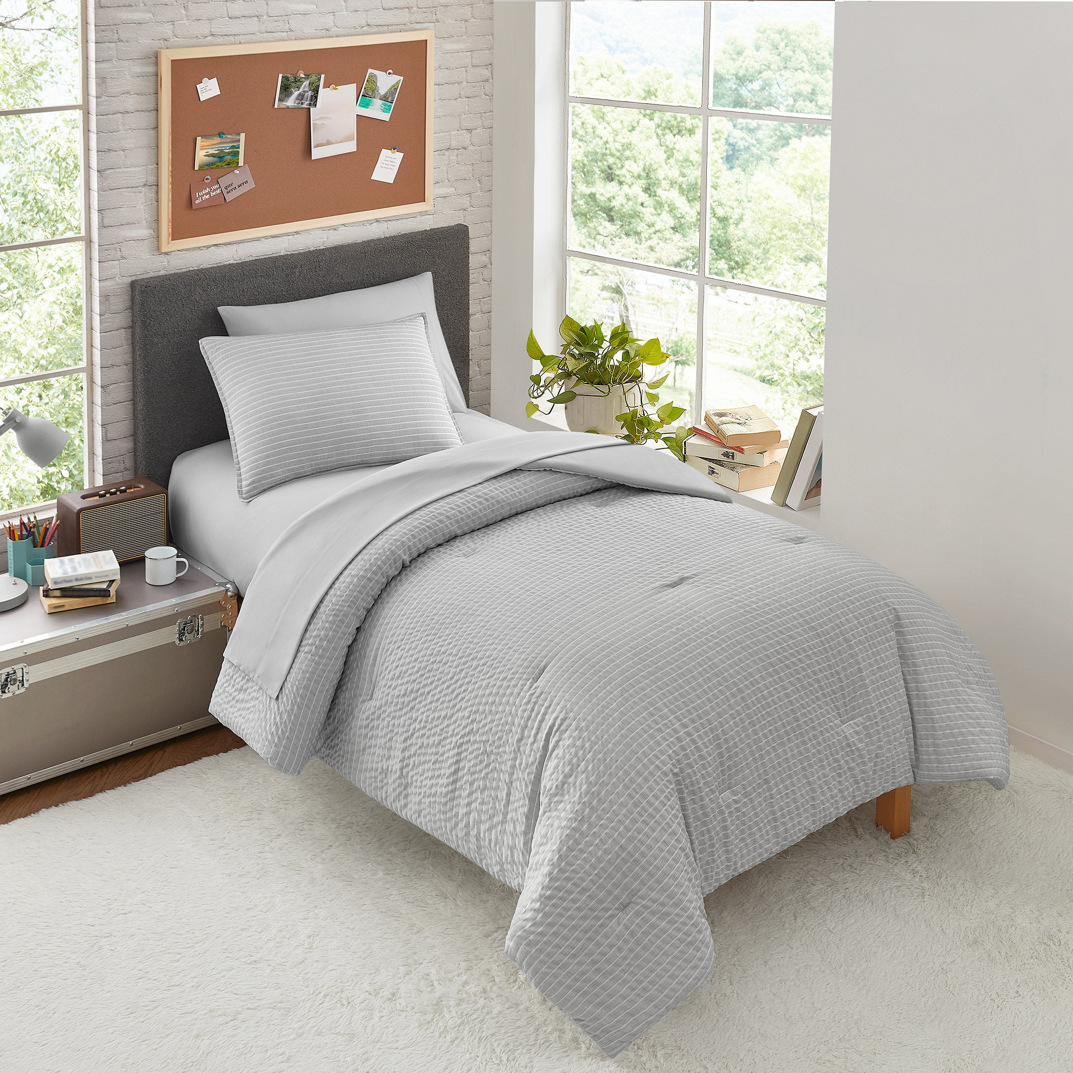 BHF COMFORTER/SHEET SET 5PC TWIN XL