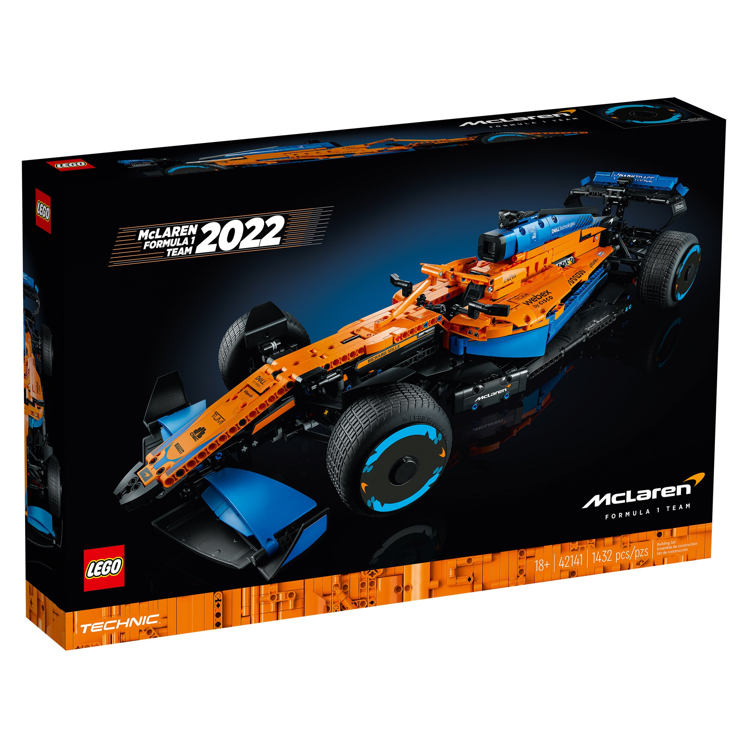LEGO TECHNIC ORANGE MCLAREN F1 - Image 1