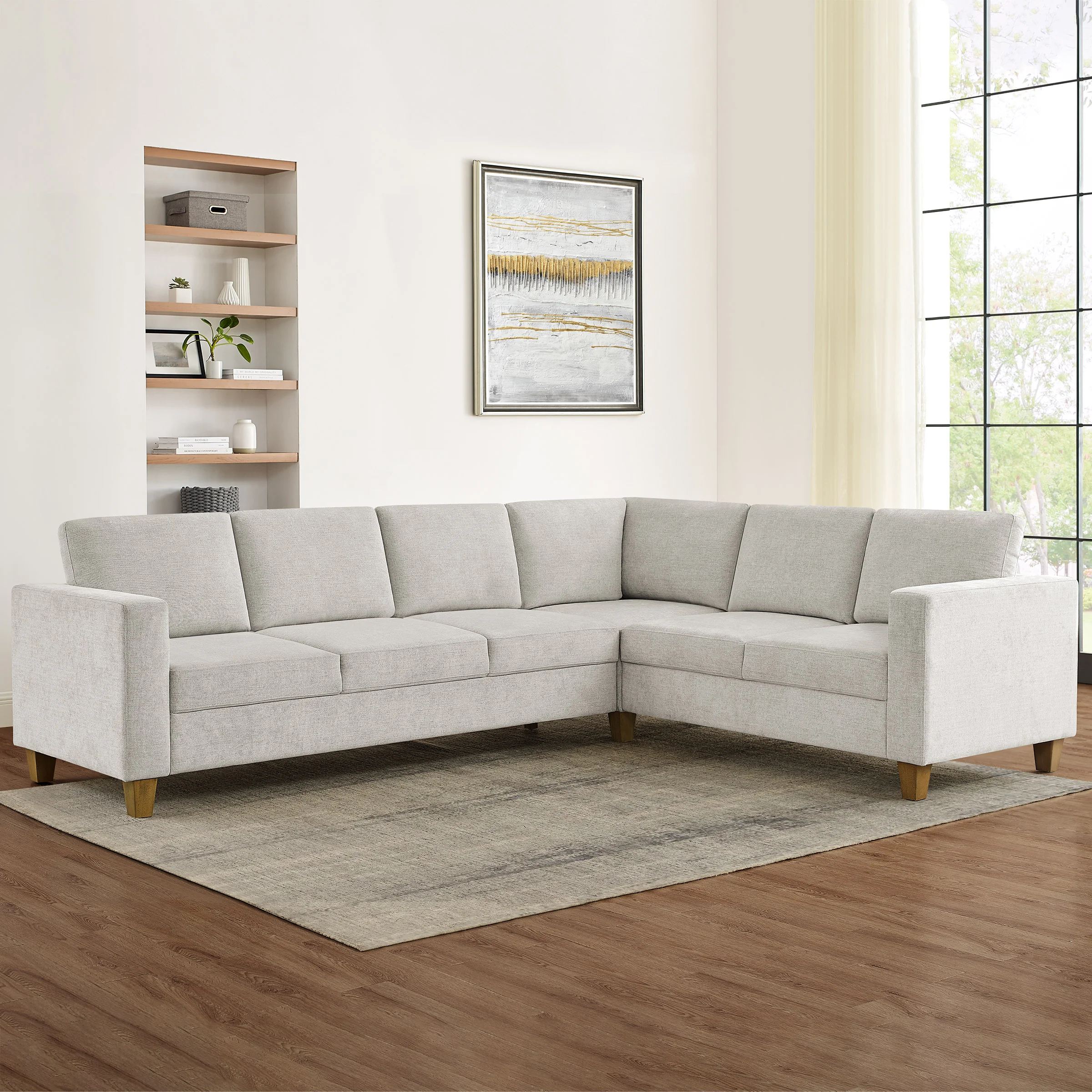 DILLARD FABRIC SECTIONAL