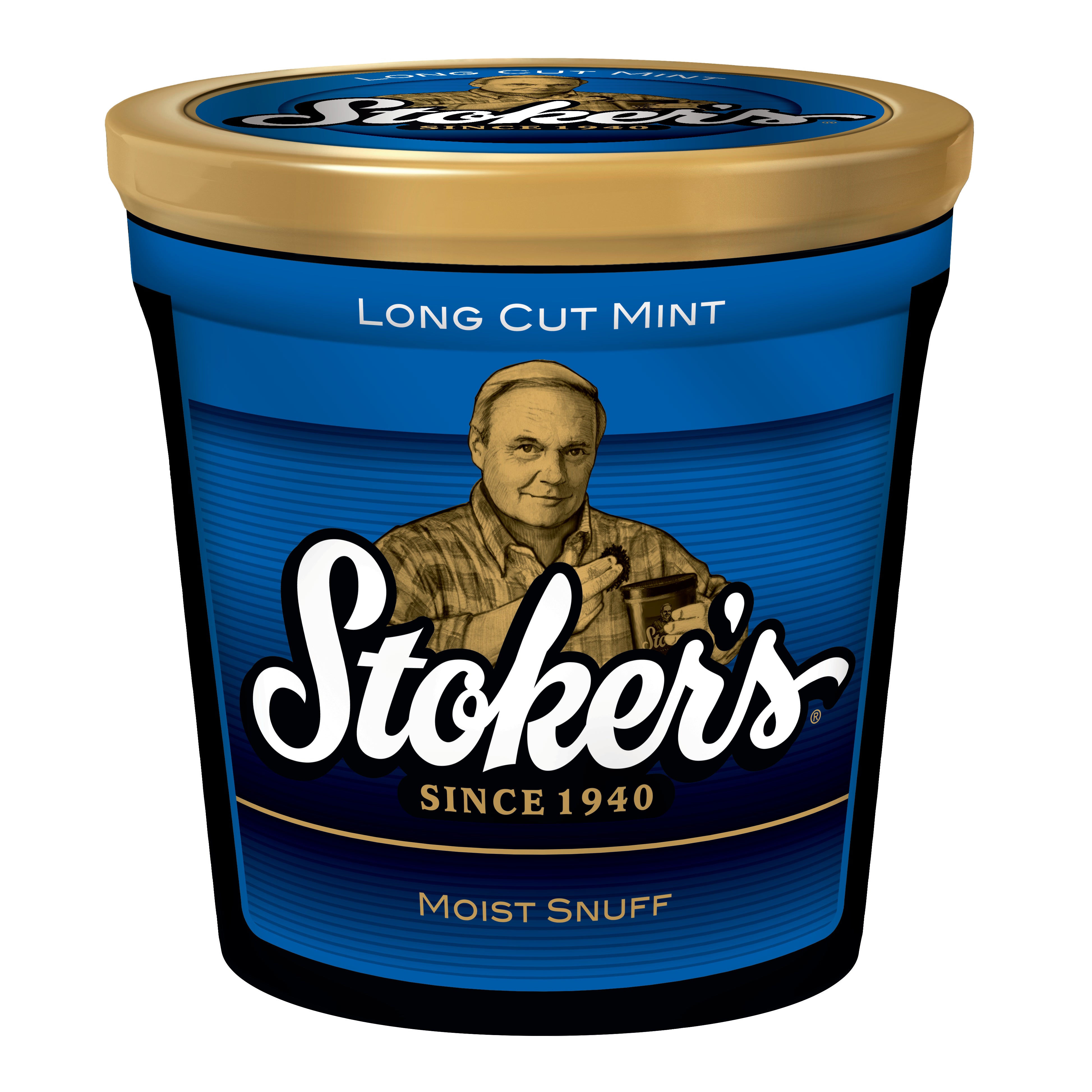 STOKER'S LONG-CUT MINT 12 OZ. TUB