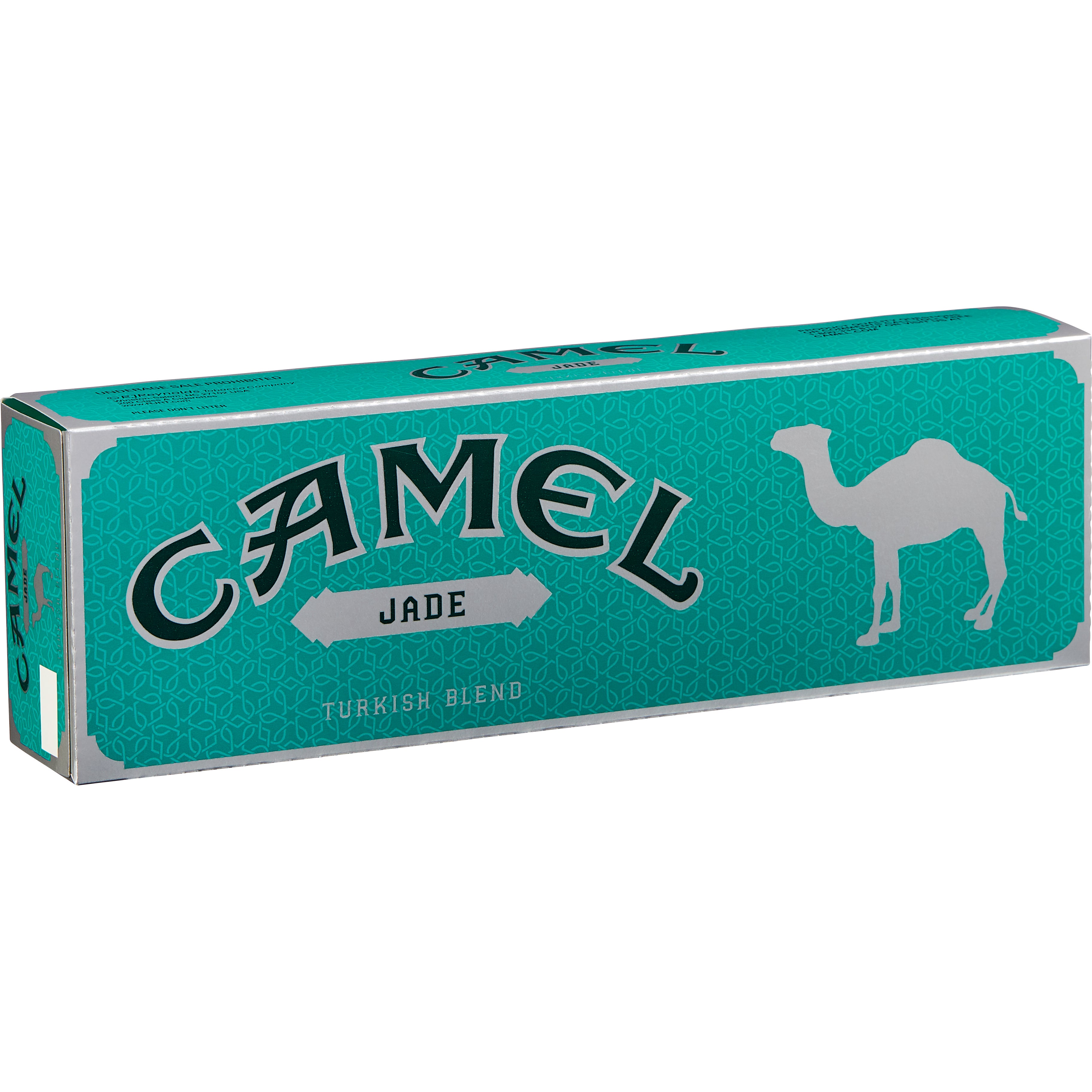 CAMEL TURKISH BLENDS JADE SILVER BOX