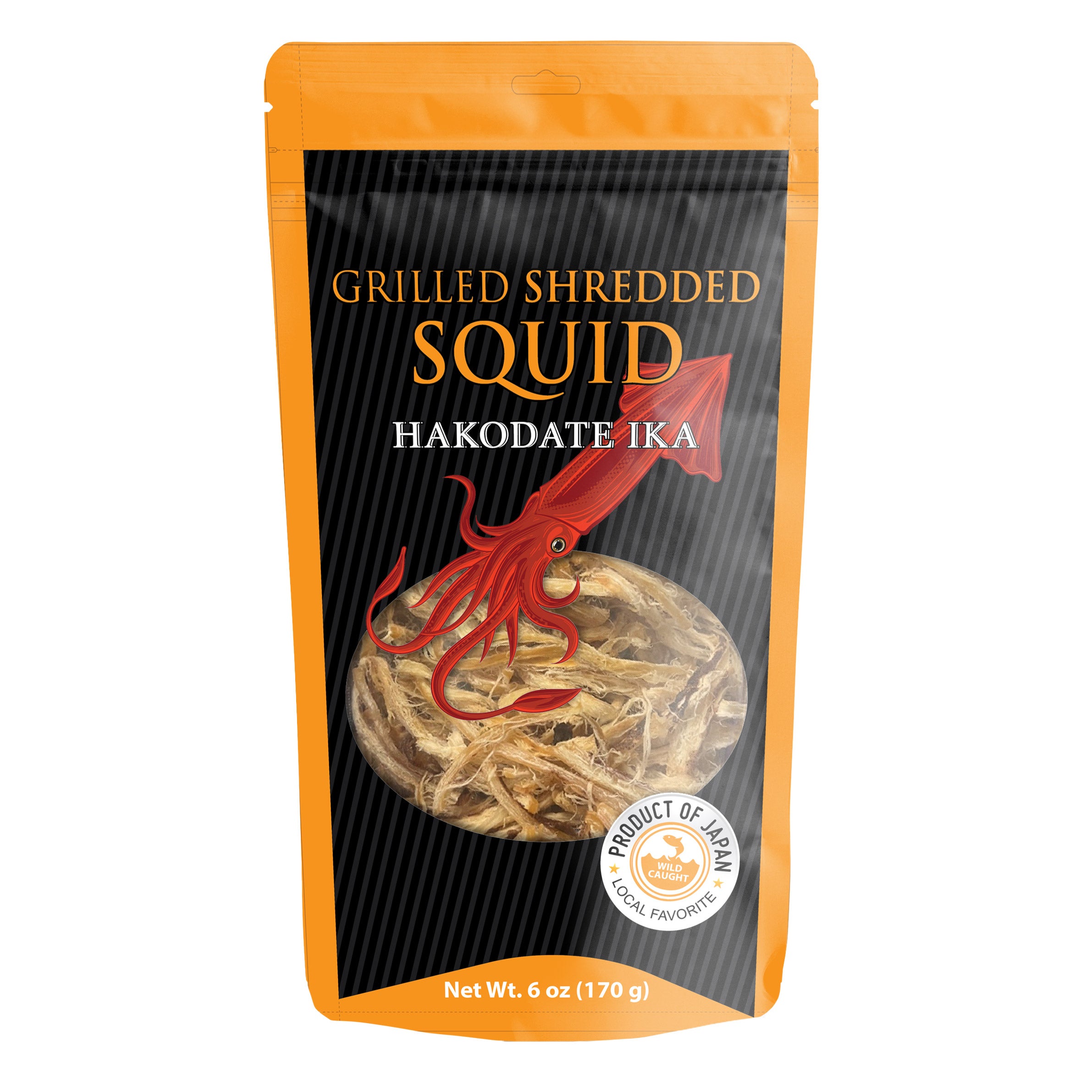 HILO FISH HAKODATE IKA GRILLED SQUID 6 OZ