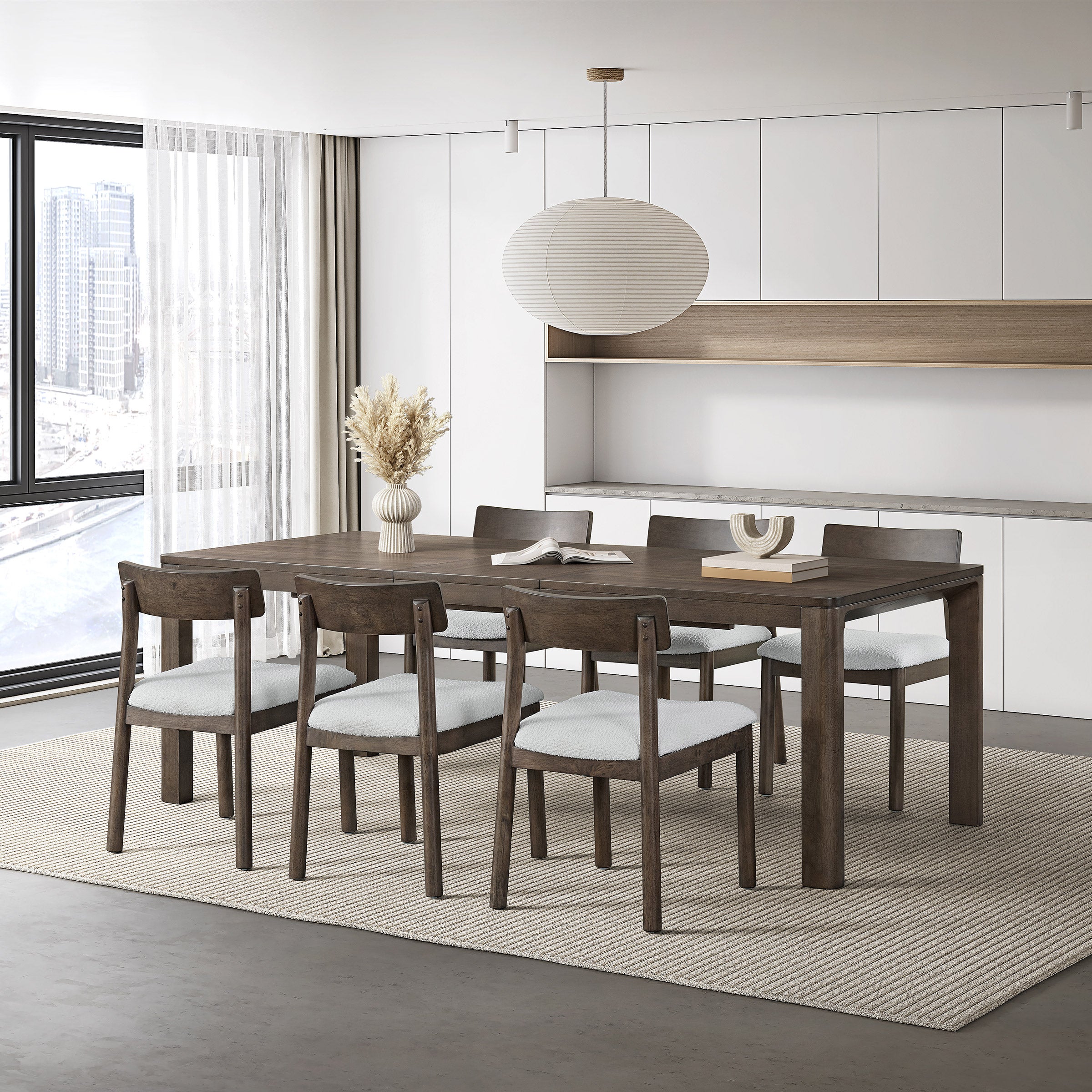 FLEXSTEEL UTILITY 7-PIECE DINING SET - Image 1