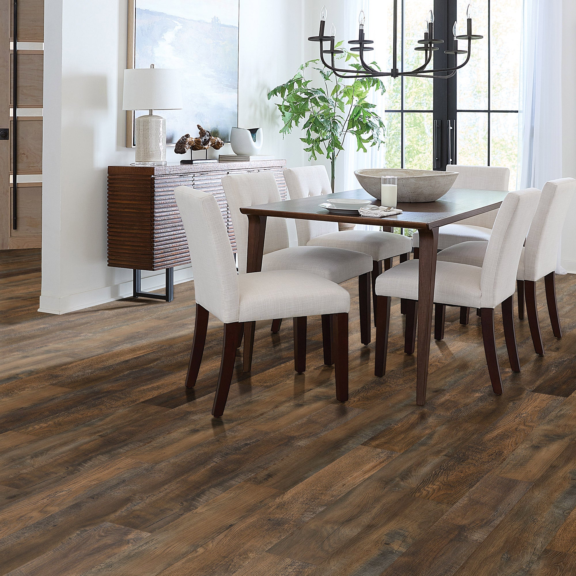 MOHAWK HOME TOWNVIEW OAK WATERPROOF LAMINATE ^ - Image 1