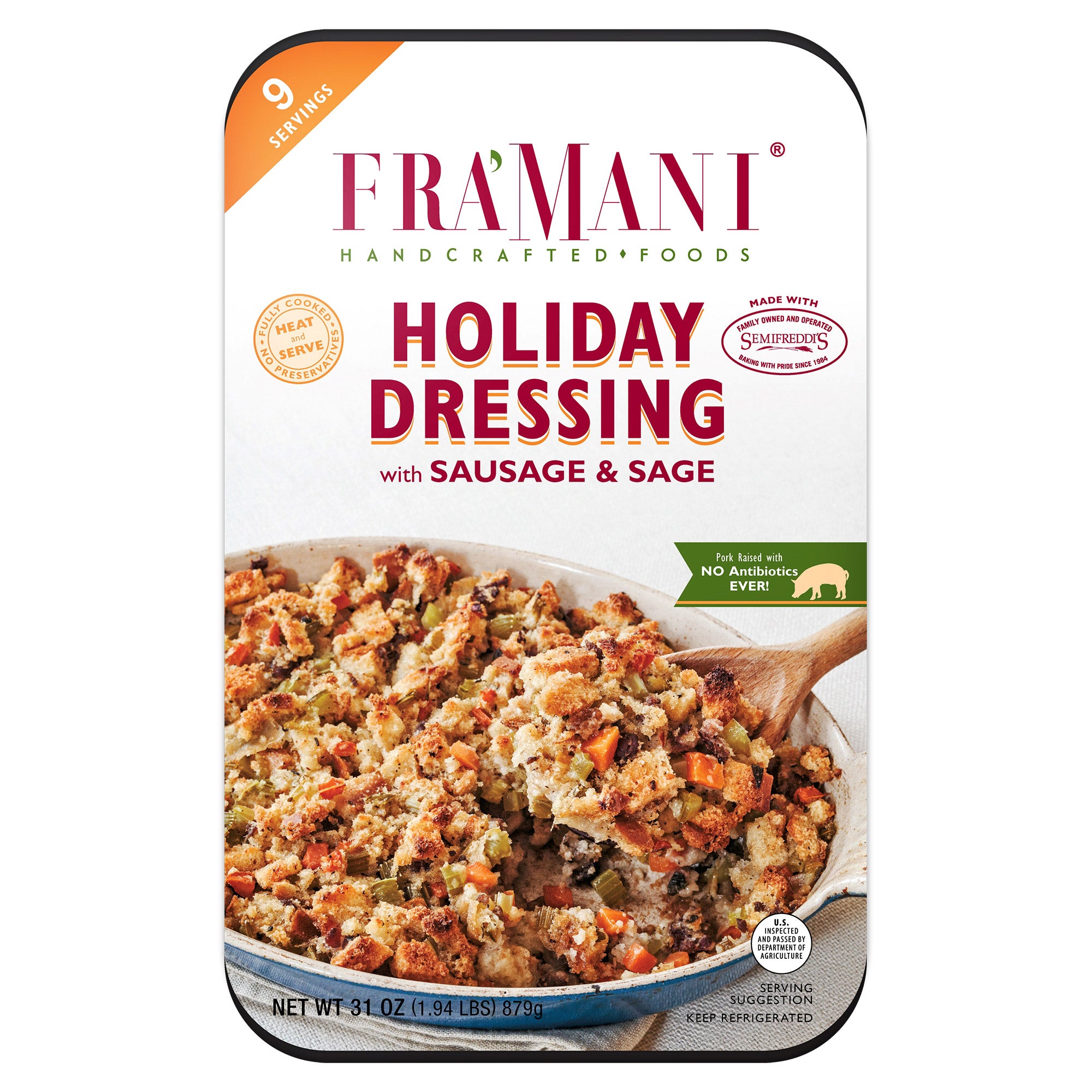 FRA'MANI HOLIDAY DRESSING 31 OUNCES - Image 1
