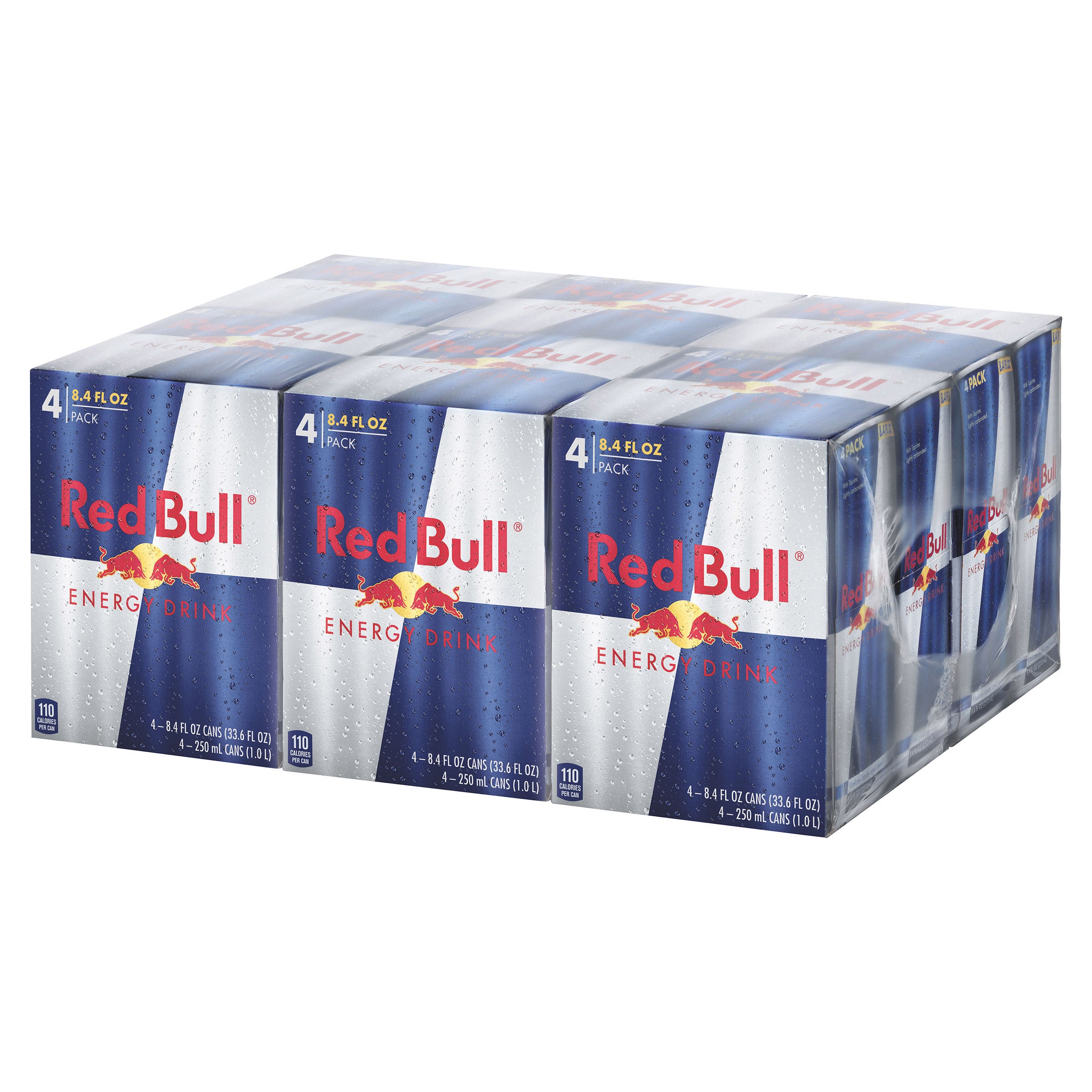 RED BULL ENERGY DRINK 6/4 PACKS 8.4OZ EACH - Image 1