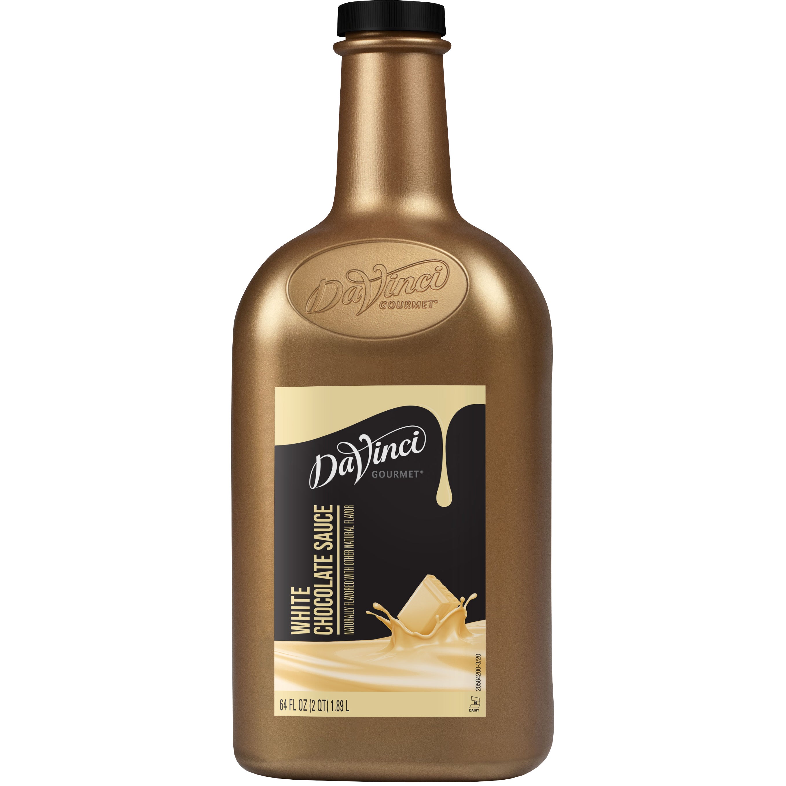 DA VINCI GOURMET WHITE CHOCOLATE SAUCE 64 OZ - Image 1