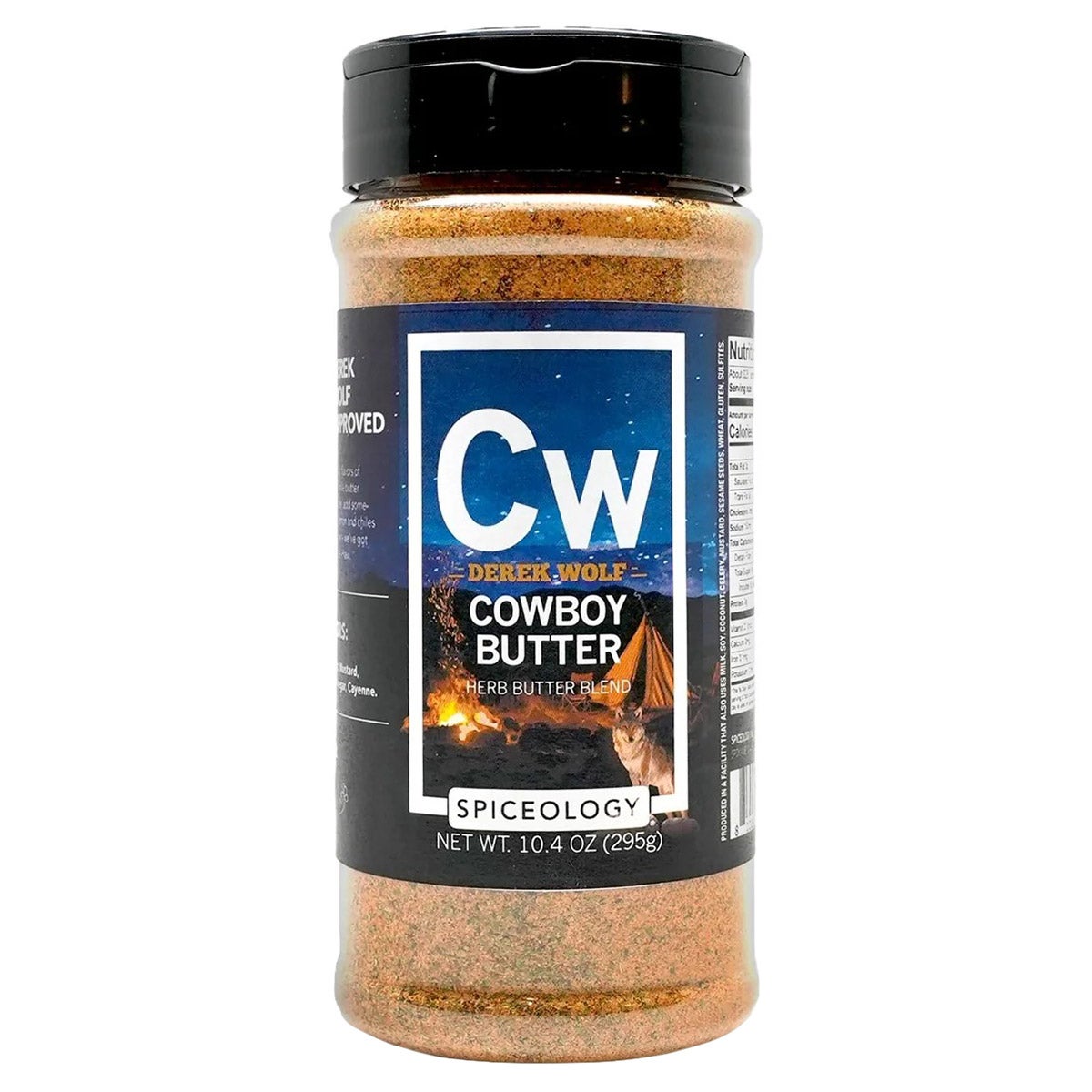 SPICEOLOGY COWBOY BUTTER SEASONIN 10.4 OUNCE CONTAINER - Image 1