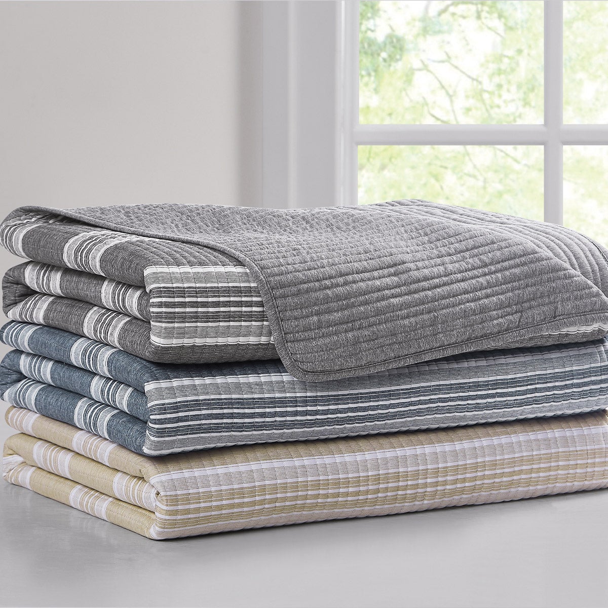 ORCHARD ROAD COVERLET SET 3PC QUEEN