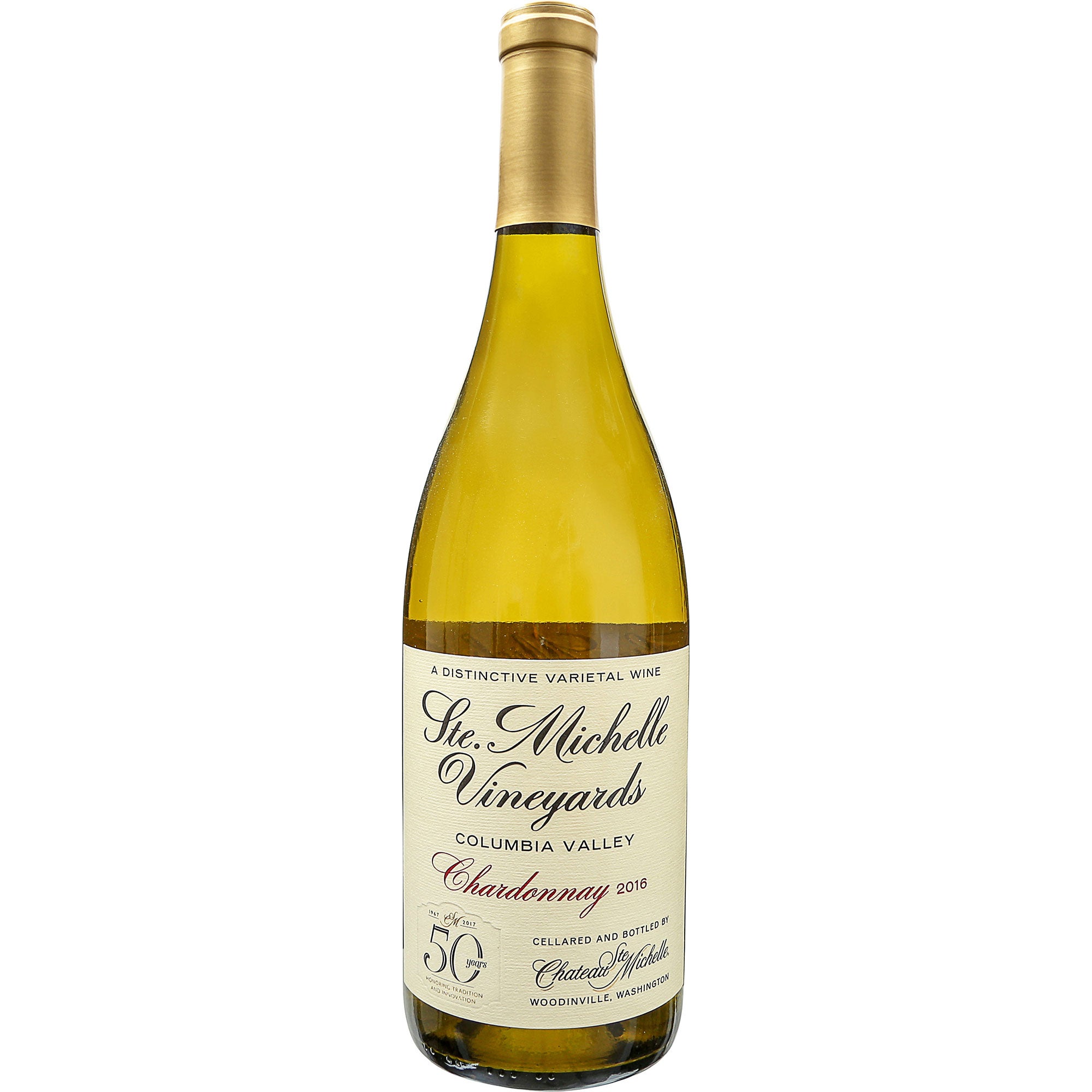 CHATEAU STE MICHELLE CHARDONNAY COLUMBIA VALLEY 750 ML