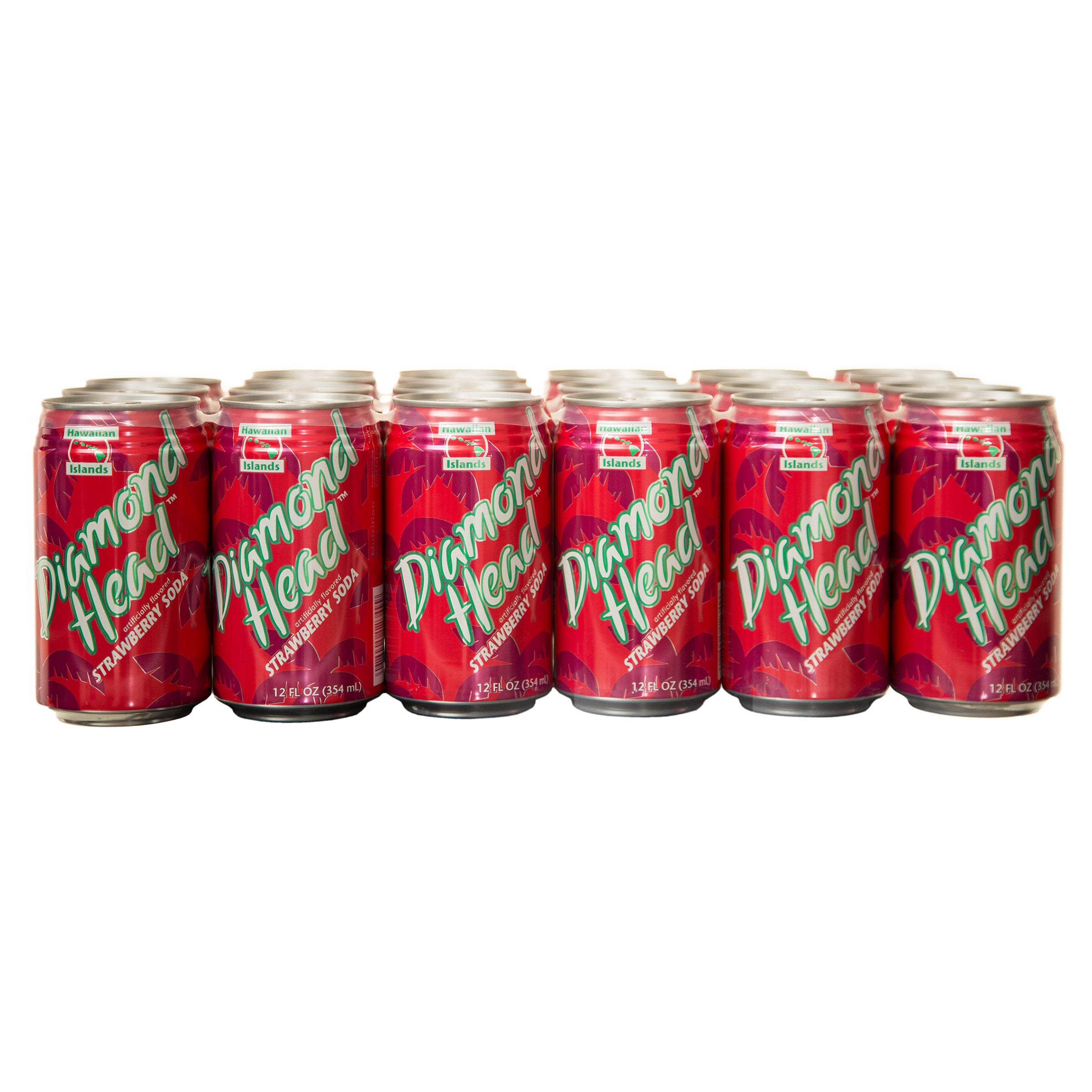 DIAMOND HEAD STRAWBERRY SODA 24/12 OZ - Image 1