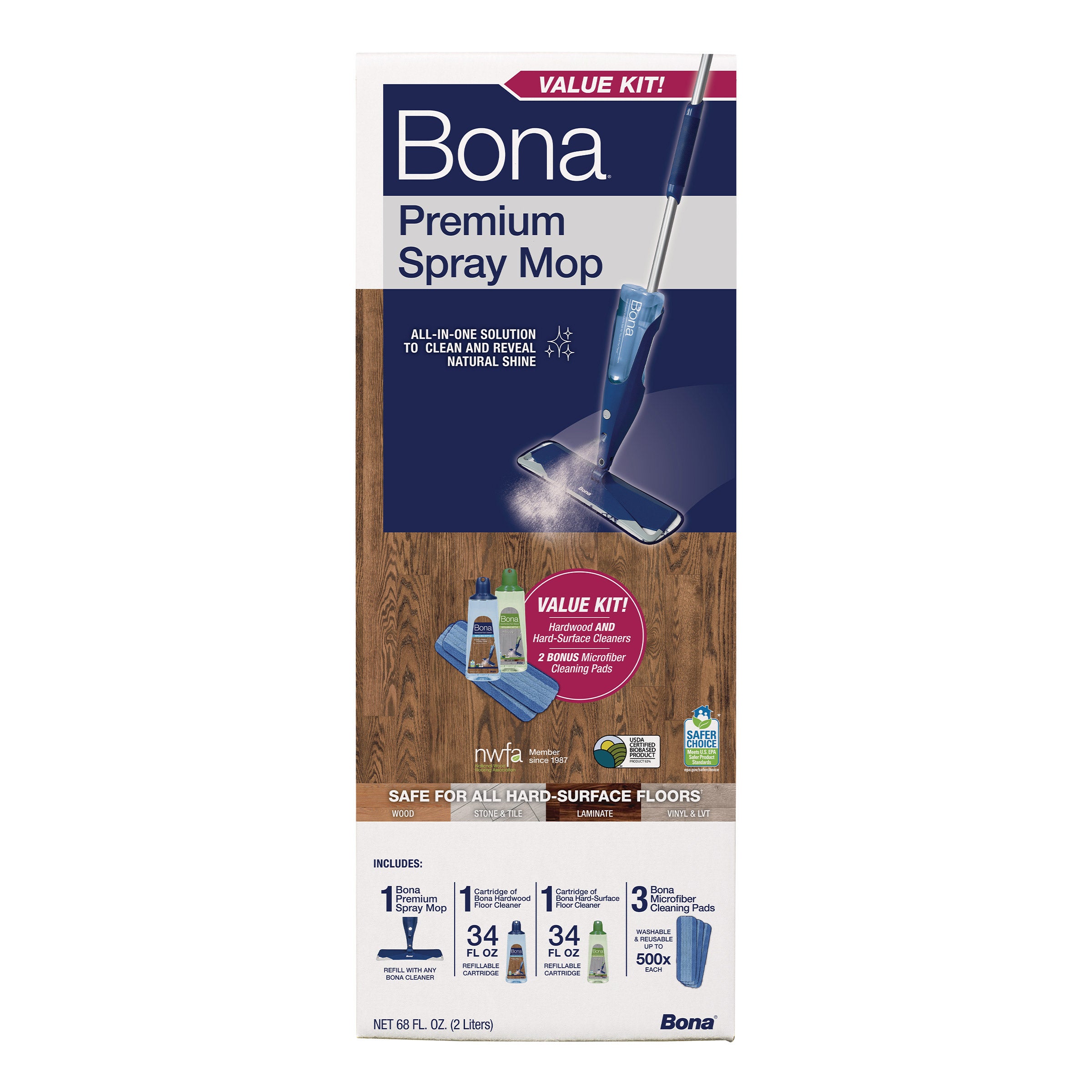 BONA MULTI-SURFACE MOP KIT