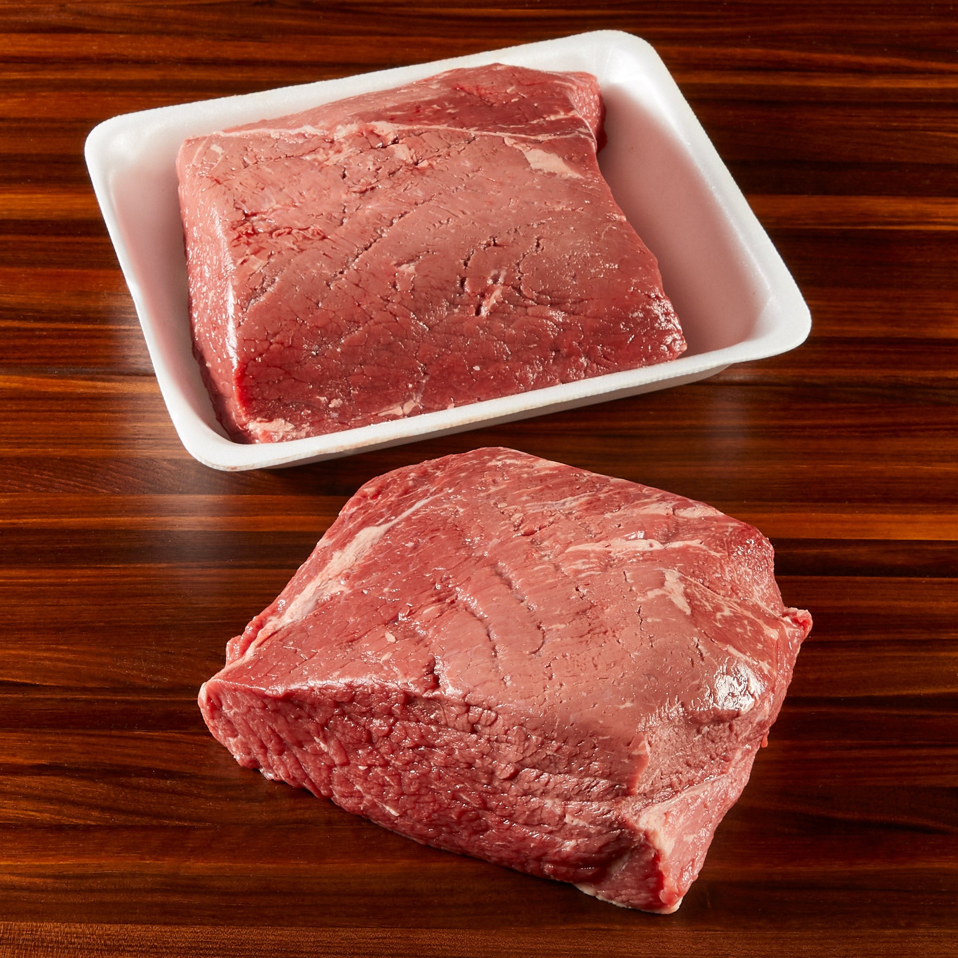 BEEF ROUND BOTTOM ROUND ROAST PER LB.
