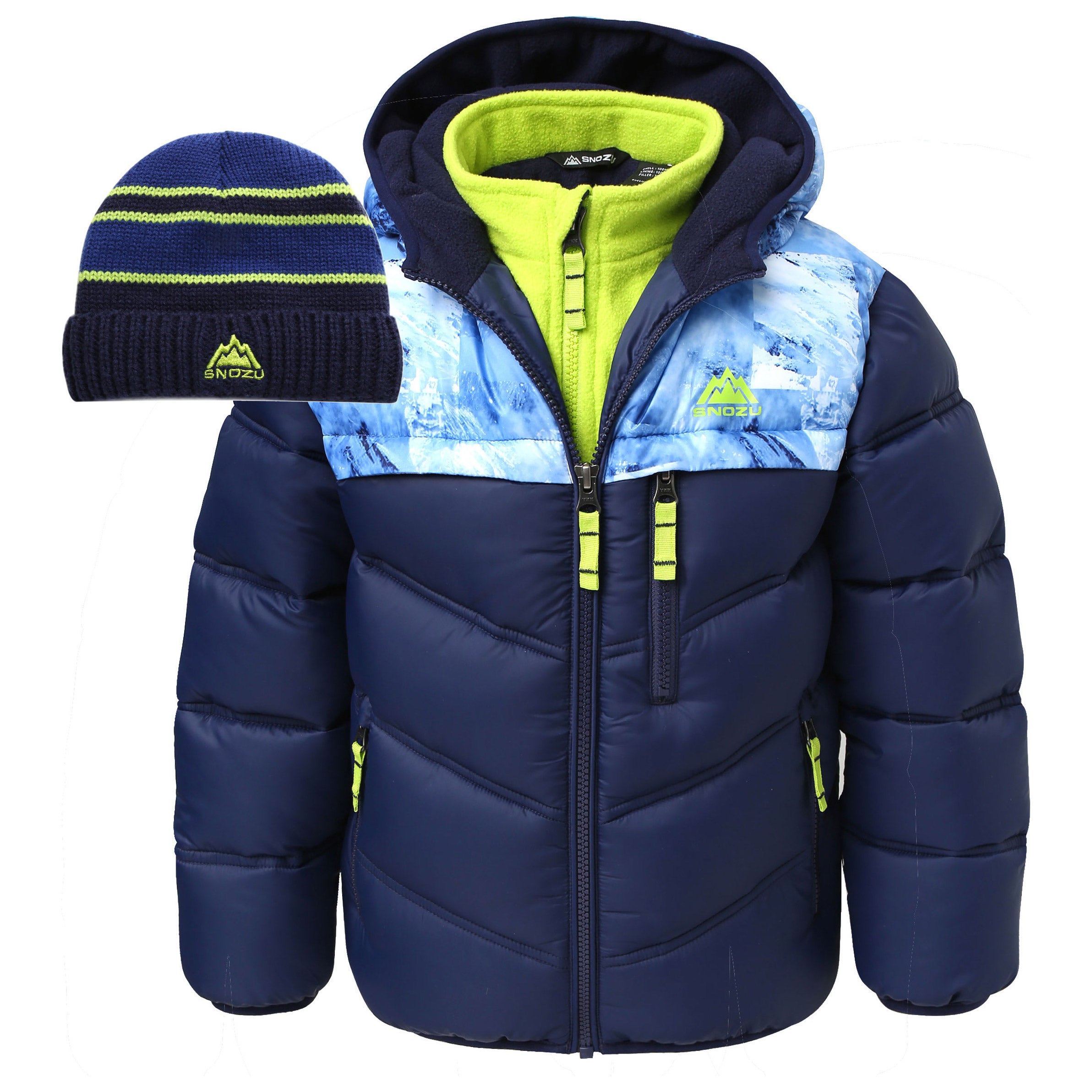 SNOZU KIDS' JACKET W/ HAT - Image 1