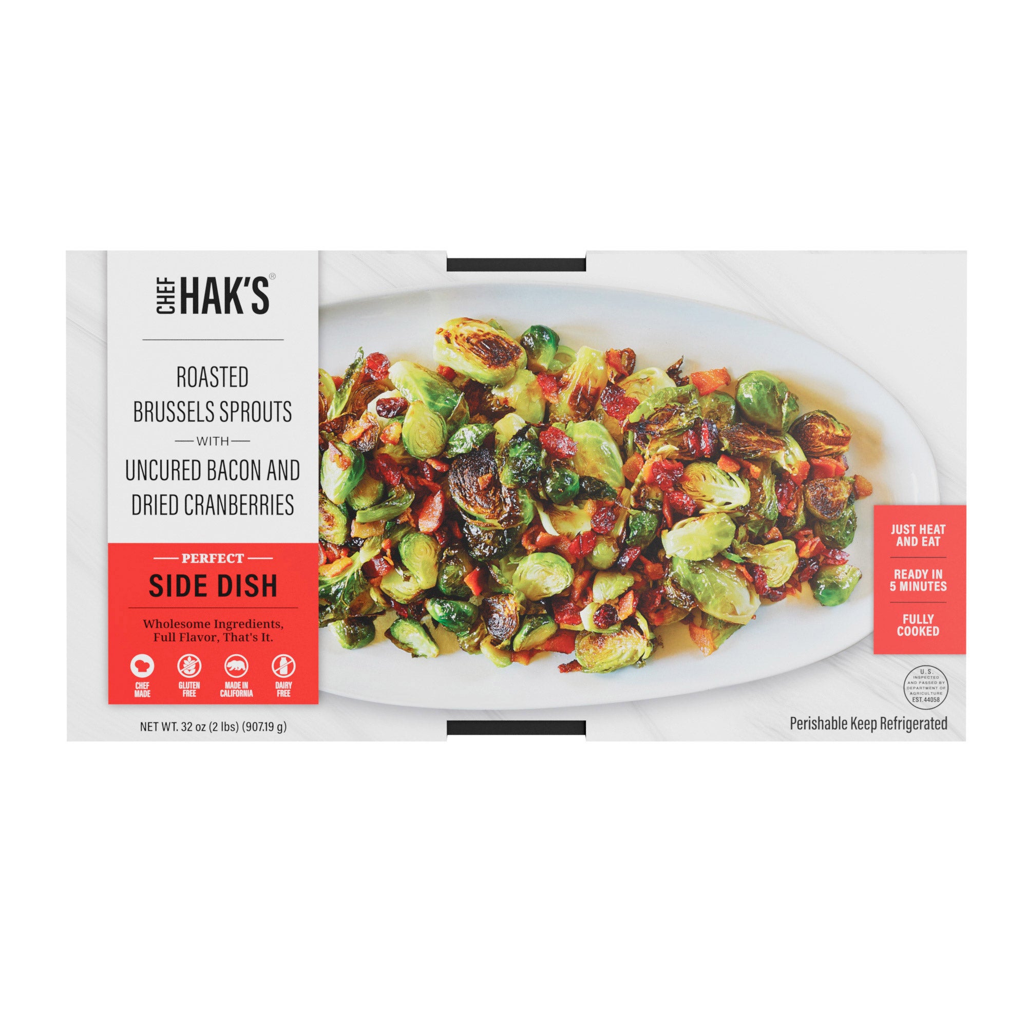 HAK'S BRUSSEL SPROUTS 32 OUNCES - Image 1
