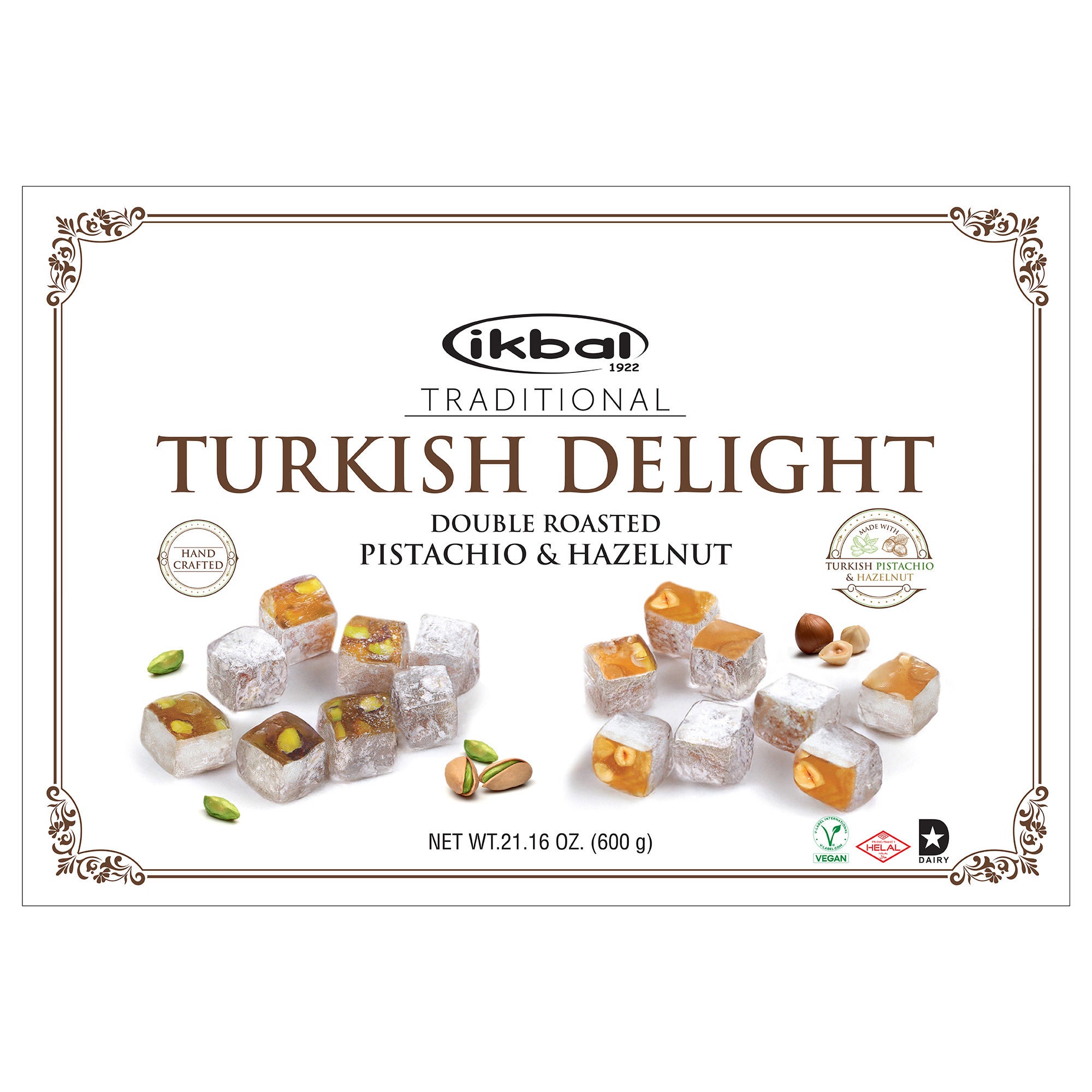 IKBAL TURKISH DELIGHT 21.16 OUNCE BOX