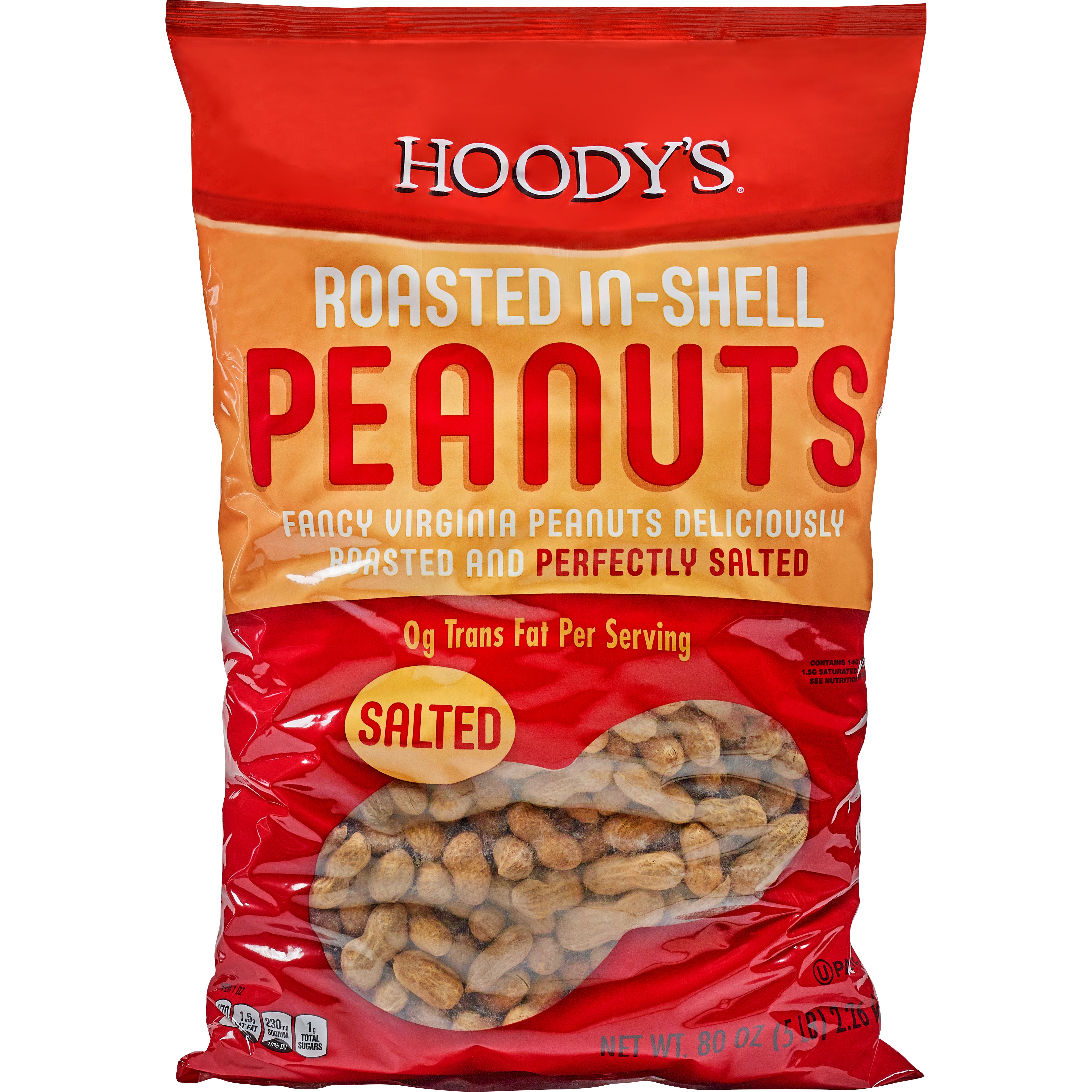 HOODY'S SALTED PEANUTS 5 LBS