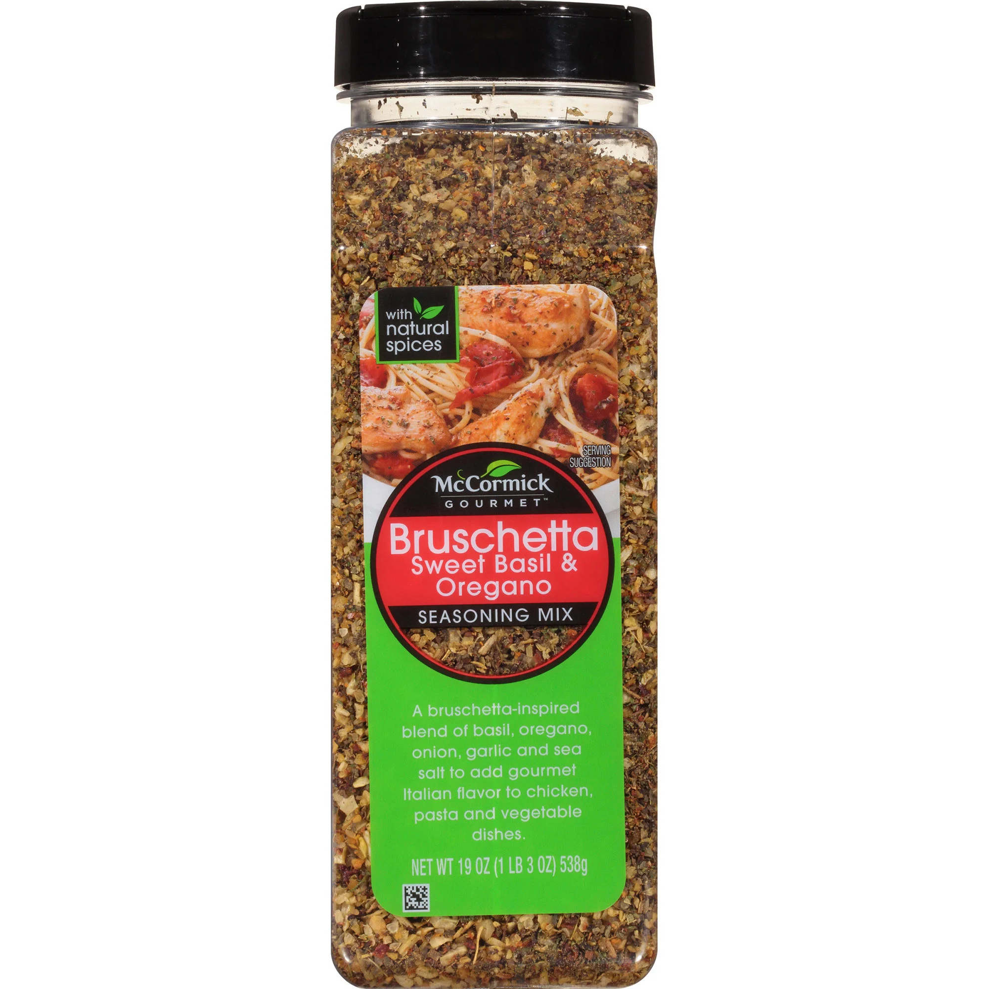 MCCORMICK BRUCHETTA SWEET BASIL 19 OZ