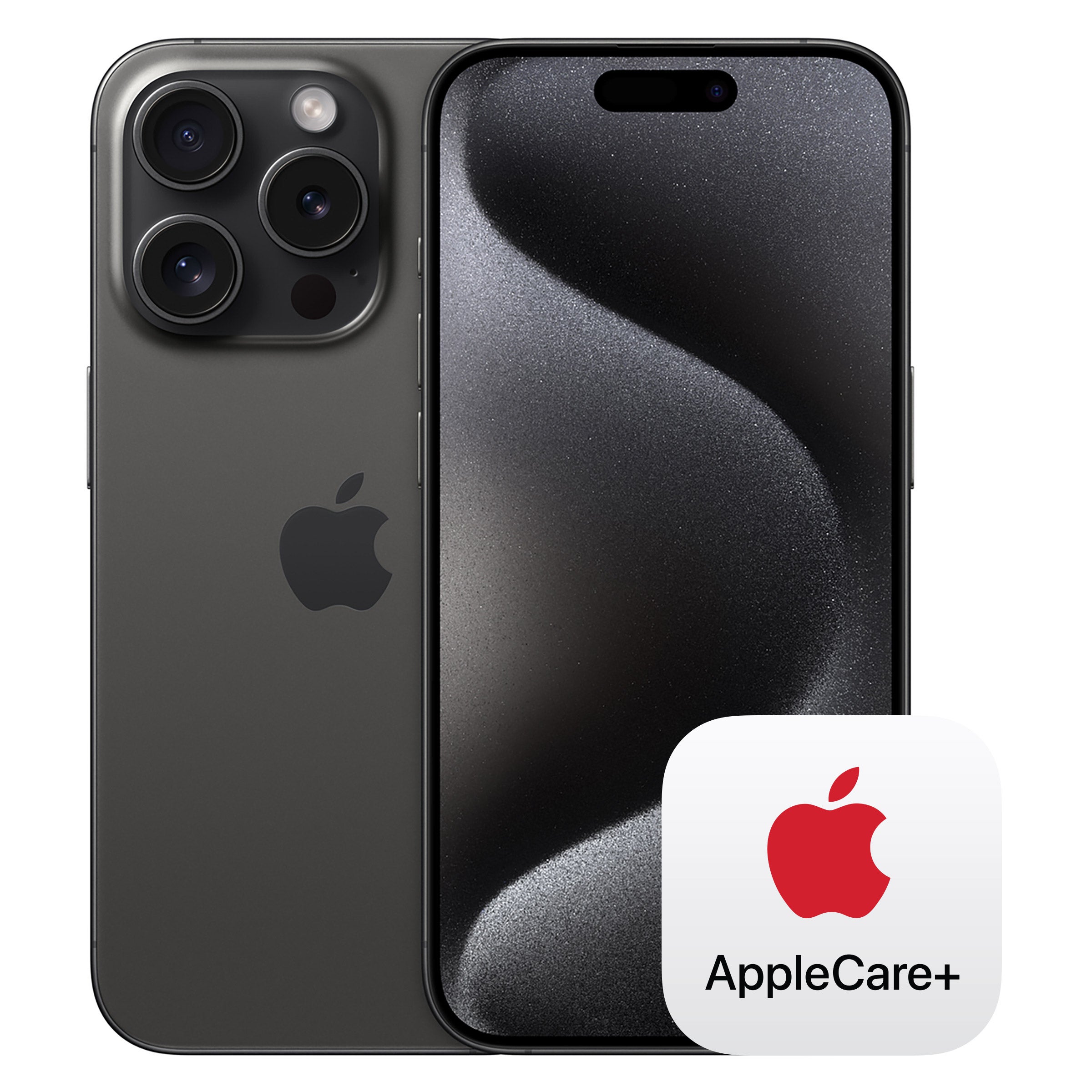 IPHONE 15 PRO 128GB BLACKTITAN UNLOCK BNDL BW7J2LL/A=MTQM3LL/A+AC - Image 1