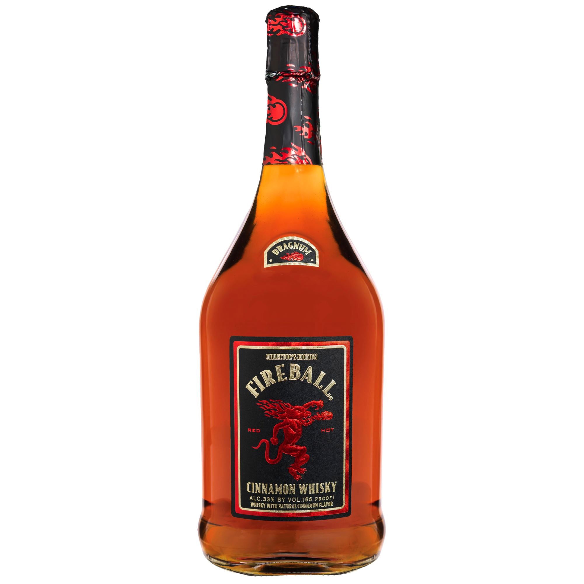 FIREBALL DRAGNUM CINNAMON WHISKY USA 1.75L