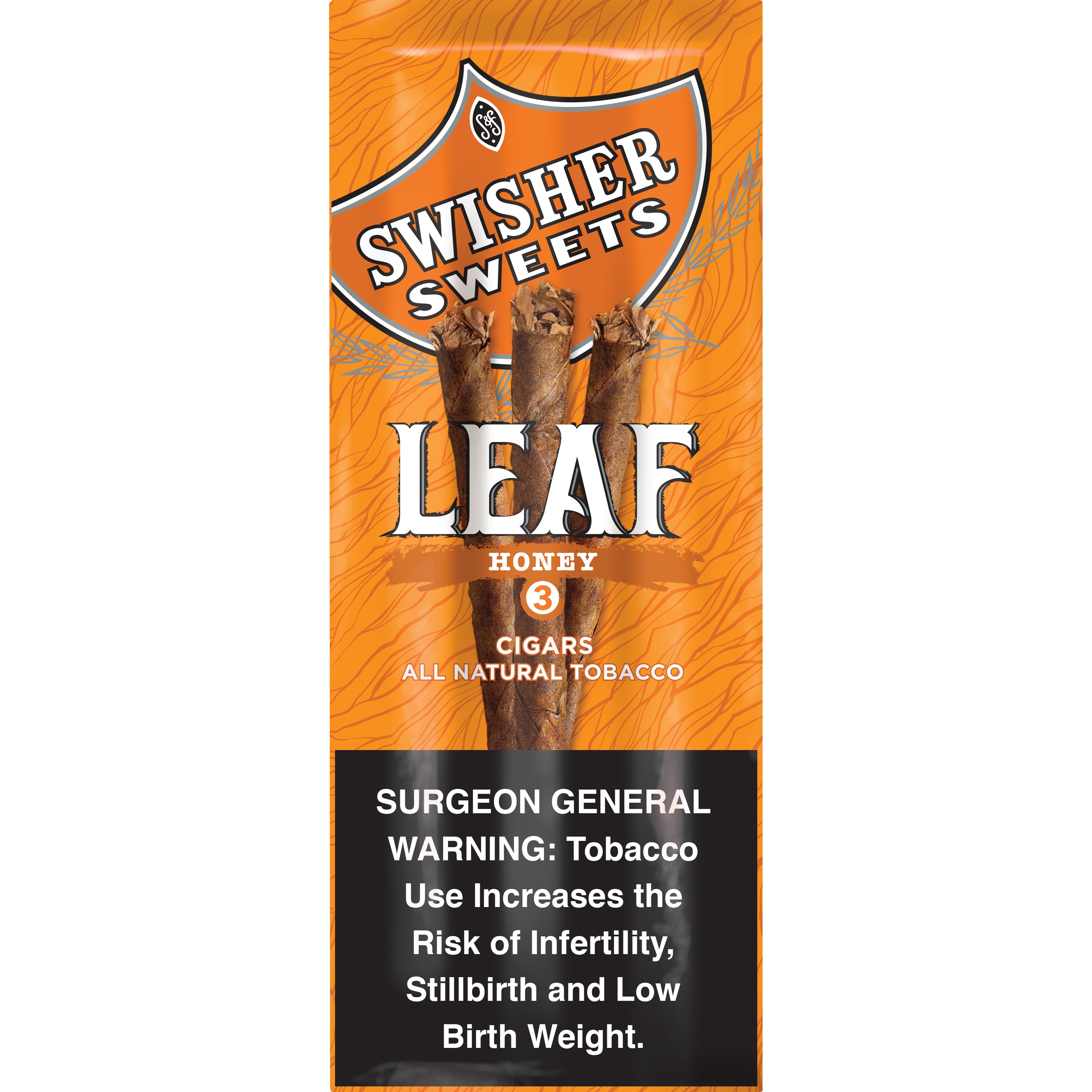 SWISHER SWEETS LEAF HONEY 10/3CT PCH NONPRICED