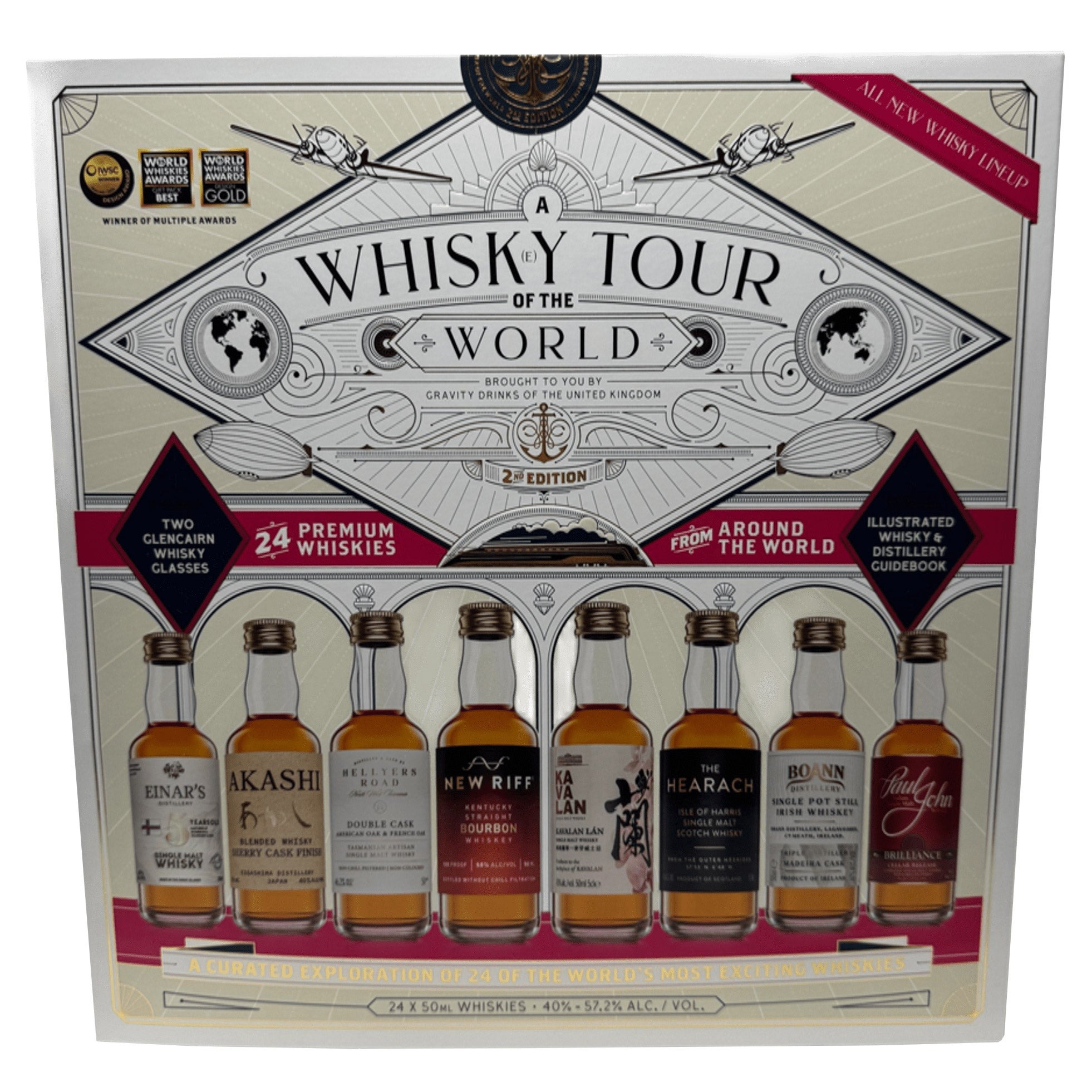 WHISKEY TOUR OF THE WORLD 24/50ML