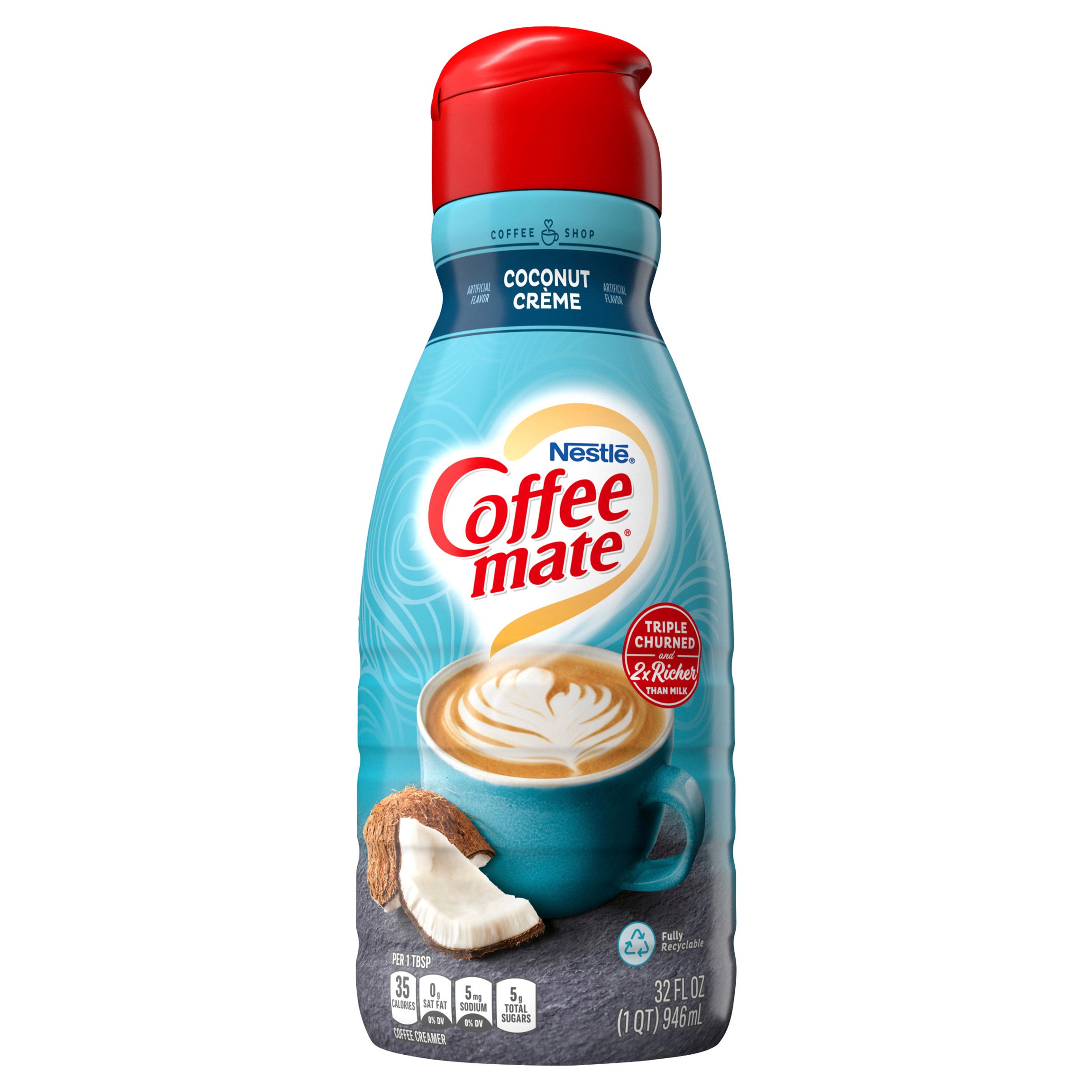 COFFEE MATE COCONUT CREAM CREAMER 32 OZ