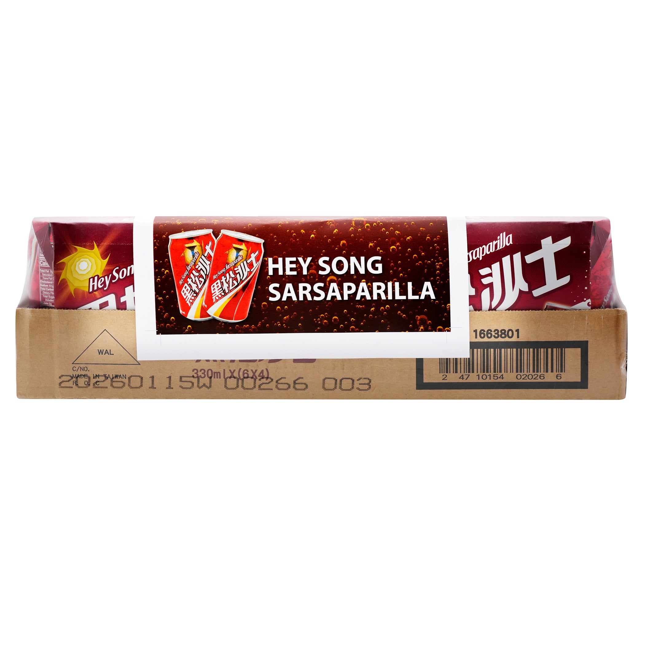 HEY SONG SARSAPARILLA 24 PACK 11.16OZ EACH - Image 1