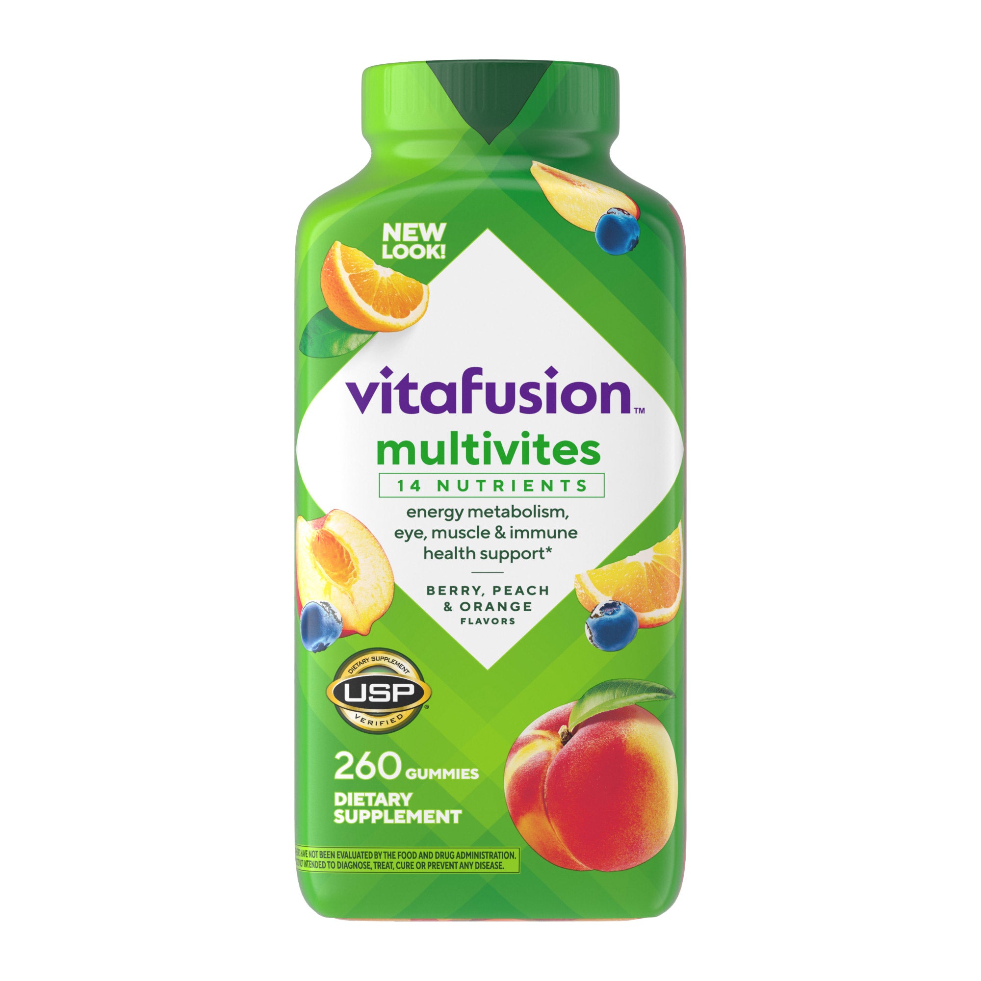 VITAFUSION MULTIVITAMIN GUMMIES 260 COUNT - Image 1