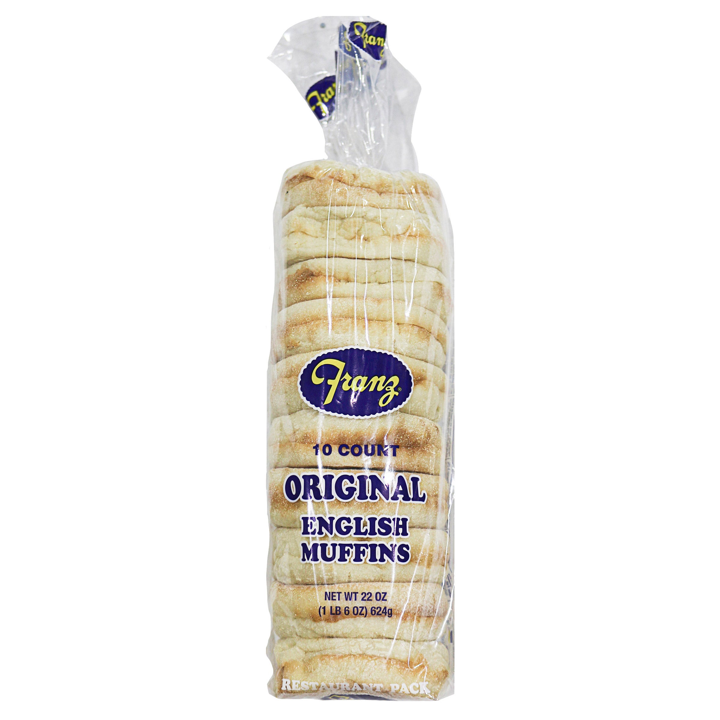 FRANZ ORIGINAL ENGLISH MUFFINS 10 CT/22 OZ